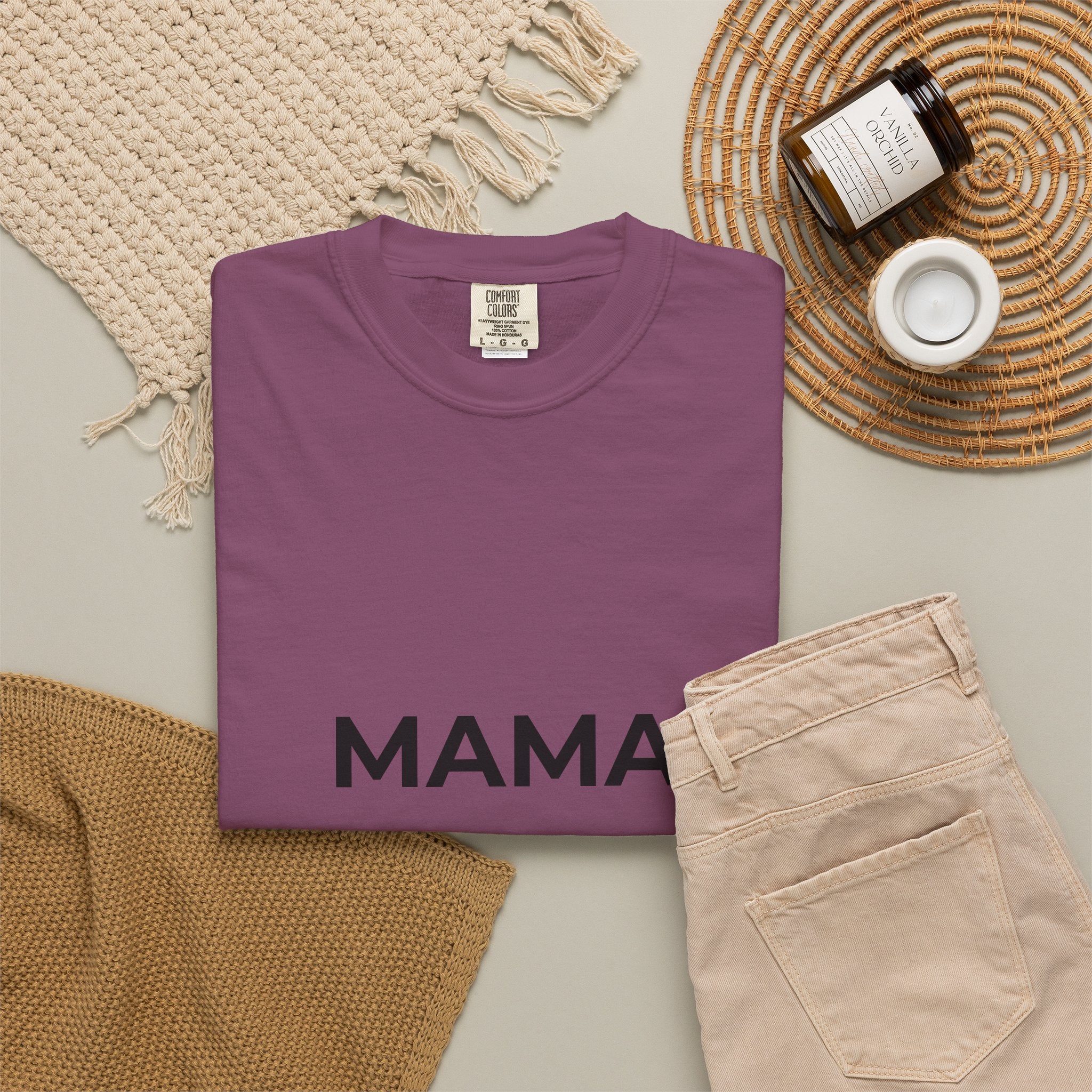 Mama T-Shirt — Minimalist 'MAMA' Graphic Tee for Moms | Mother's Day Gift