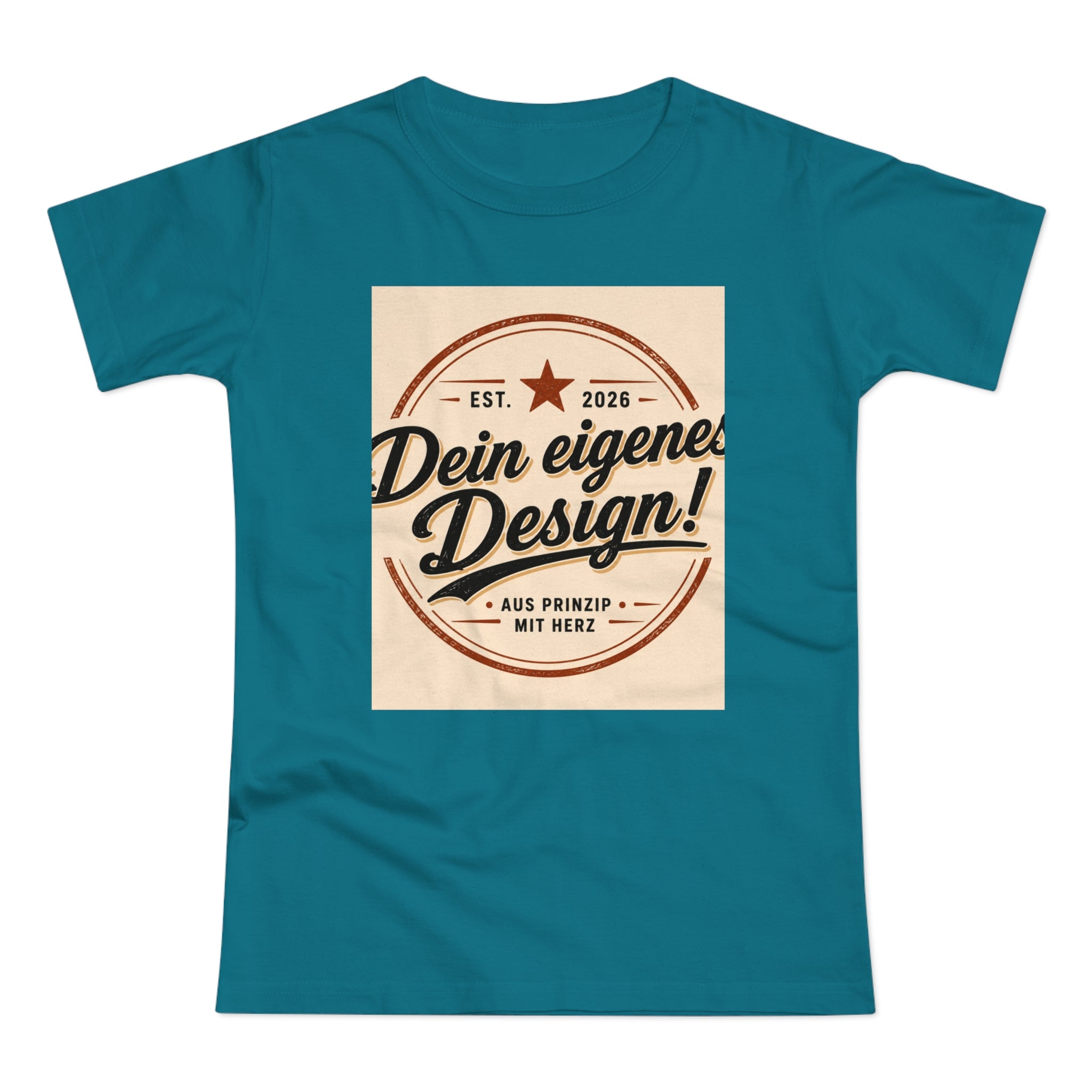 Women’s T-Shirt “Dein eigenes Design!” Vintage Badge Tee