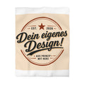 Custom Vintage Badge Duvet Cover — "Dein eigenes Design!" Microfiber Bedding