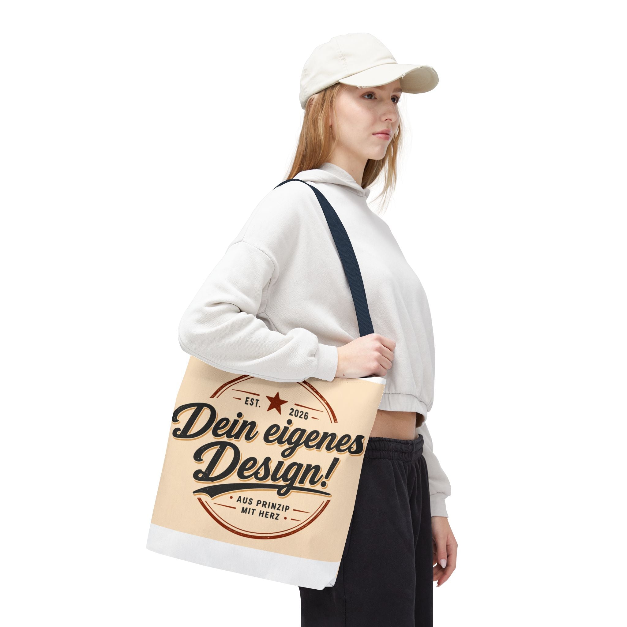 Tote Bag personalisiert mit Foto – Canvas Shopper selbst gestalten