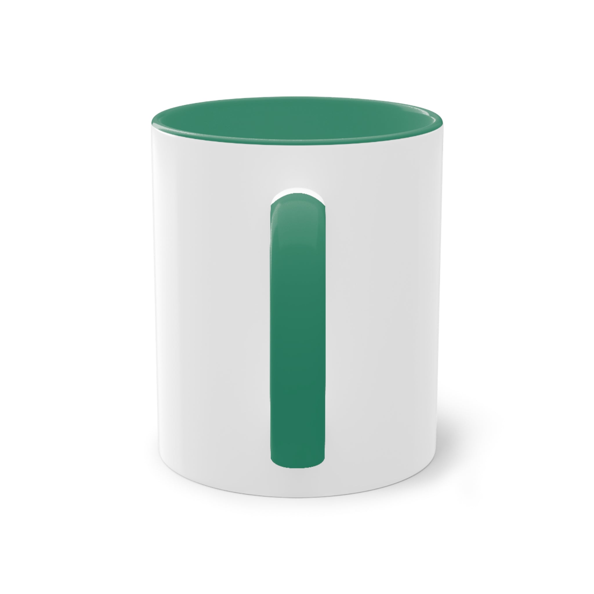 Personalized Two-Tone Coffee Mug — "Dein eigenes Design!" 11oz