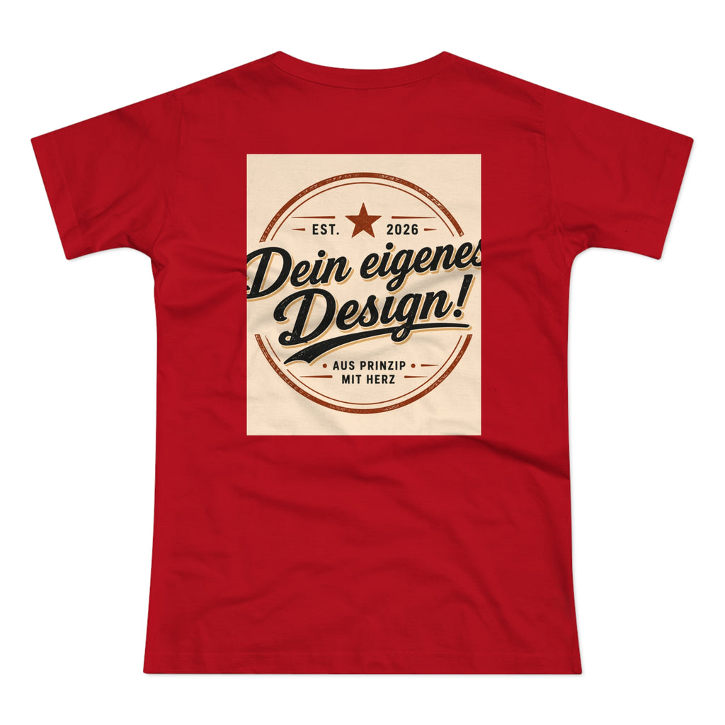 Women’s T-Shirt “Dein eigenes Design!” Vintage Badge Tee