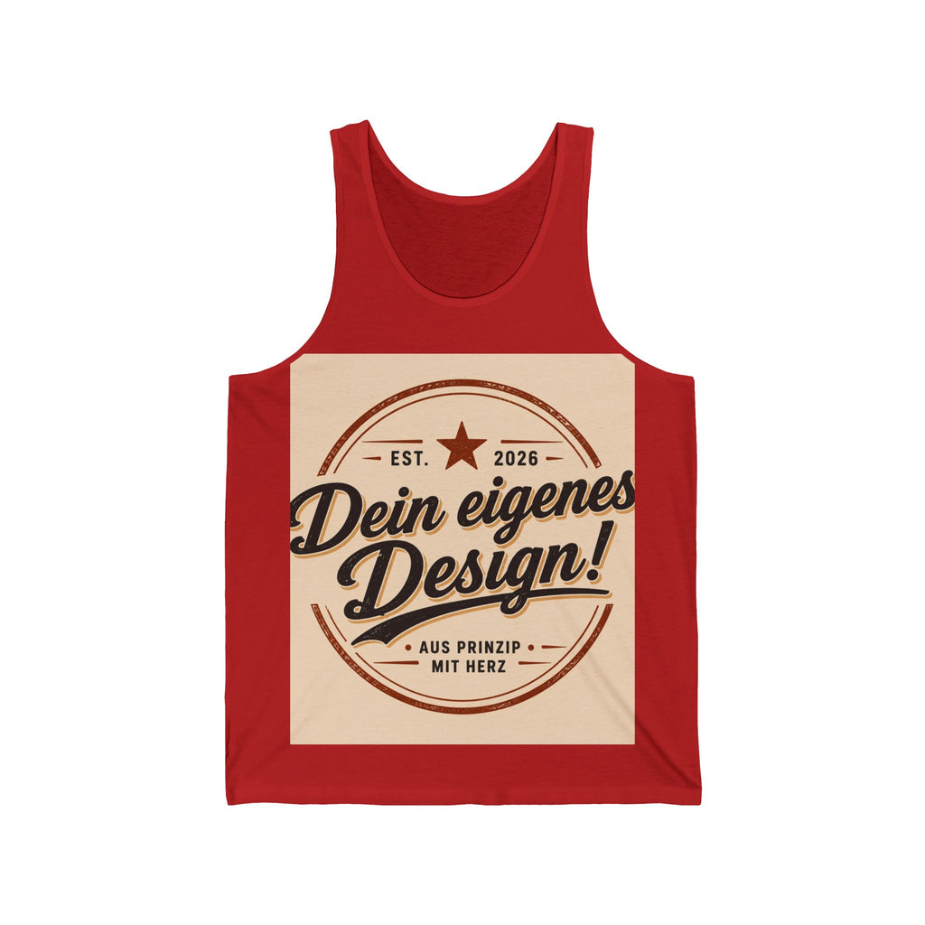 Personalisiertes Tank Top – Mit eigenem Foto gestalten