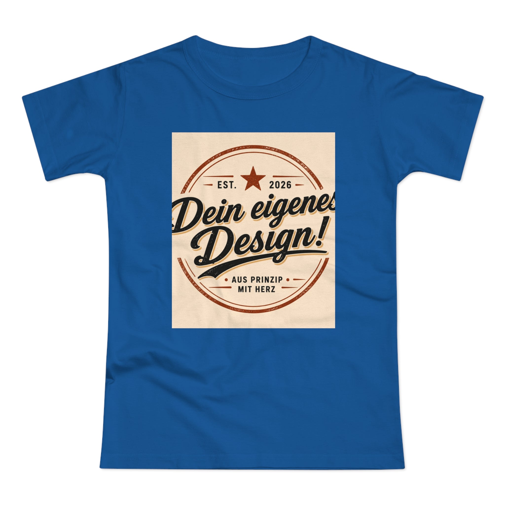Women’s T-Shirt “Dein eigenes Design!” Vintage Badge Tee