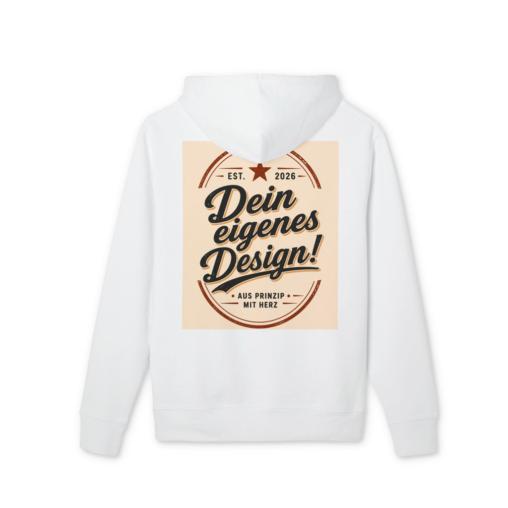 Hoodie — "Dein eigenes Design!" Vintage Badge Pullover