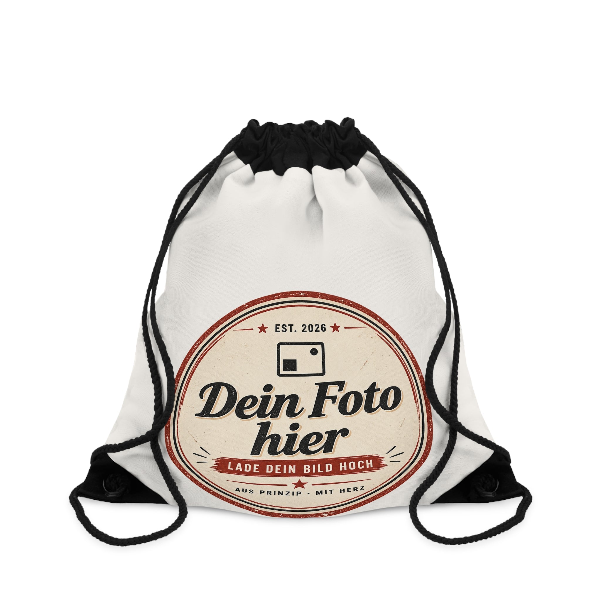 Personalized Drawstring Bag - Design with your own photo