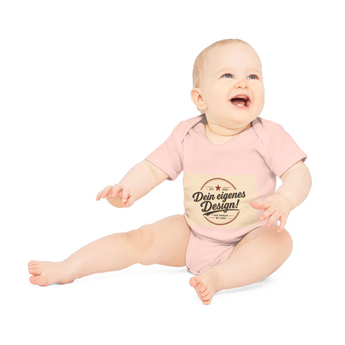 Baby Body personalisiert Bio-Baumwolle – Strampler mit eigenem Design bedrucken