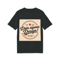 T-Shirt — Retro Stamp Design “Dein eigenes Design!” (Customizable Creator Tee)