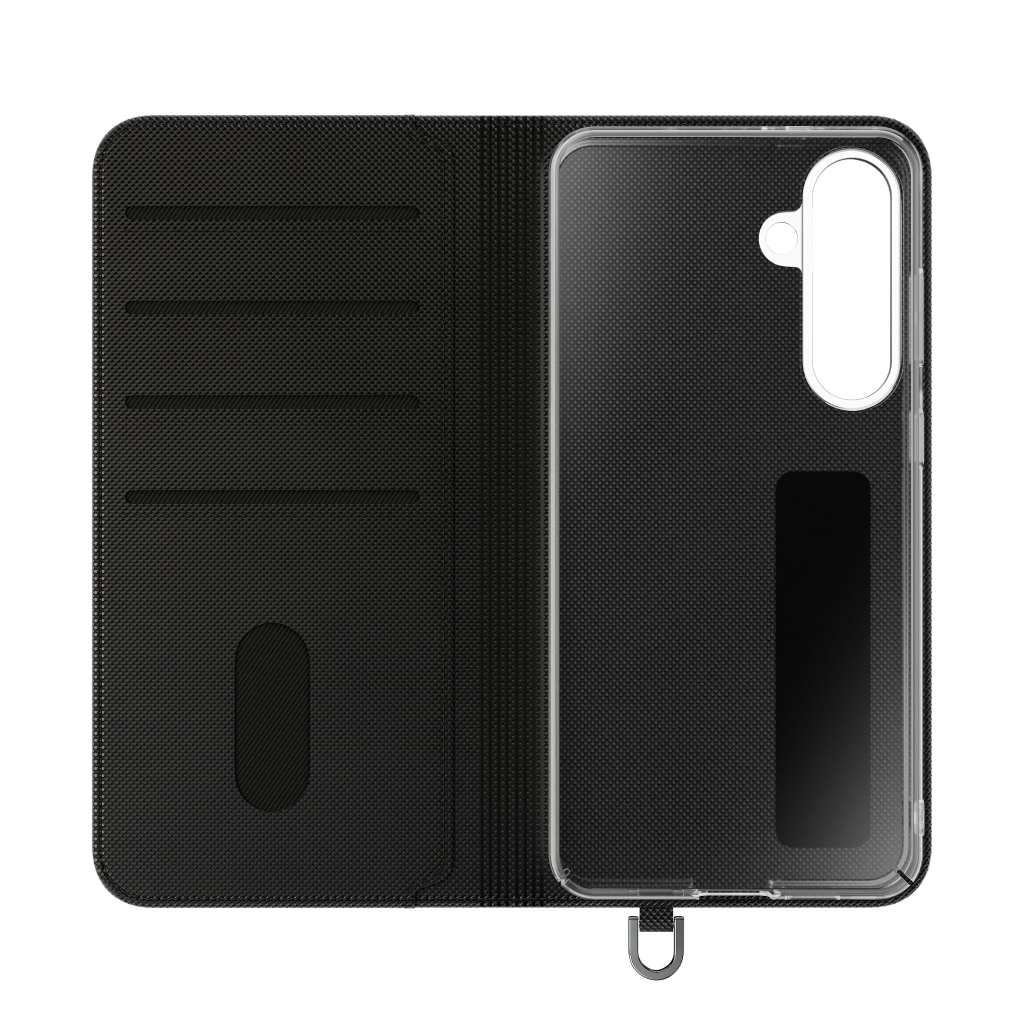Flip Case Phone Wallet — "Dein eigenes Design!" Vintage Emblem
