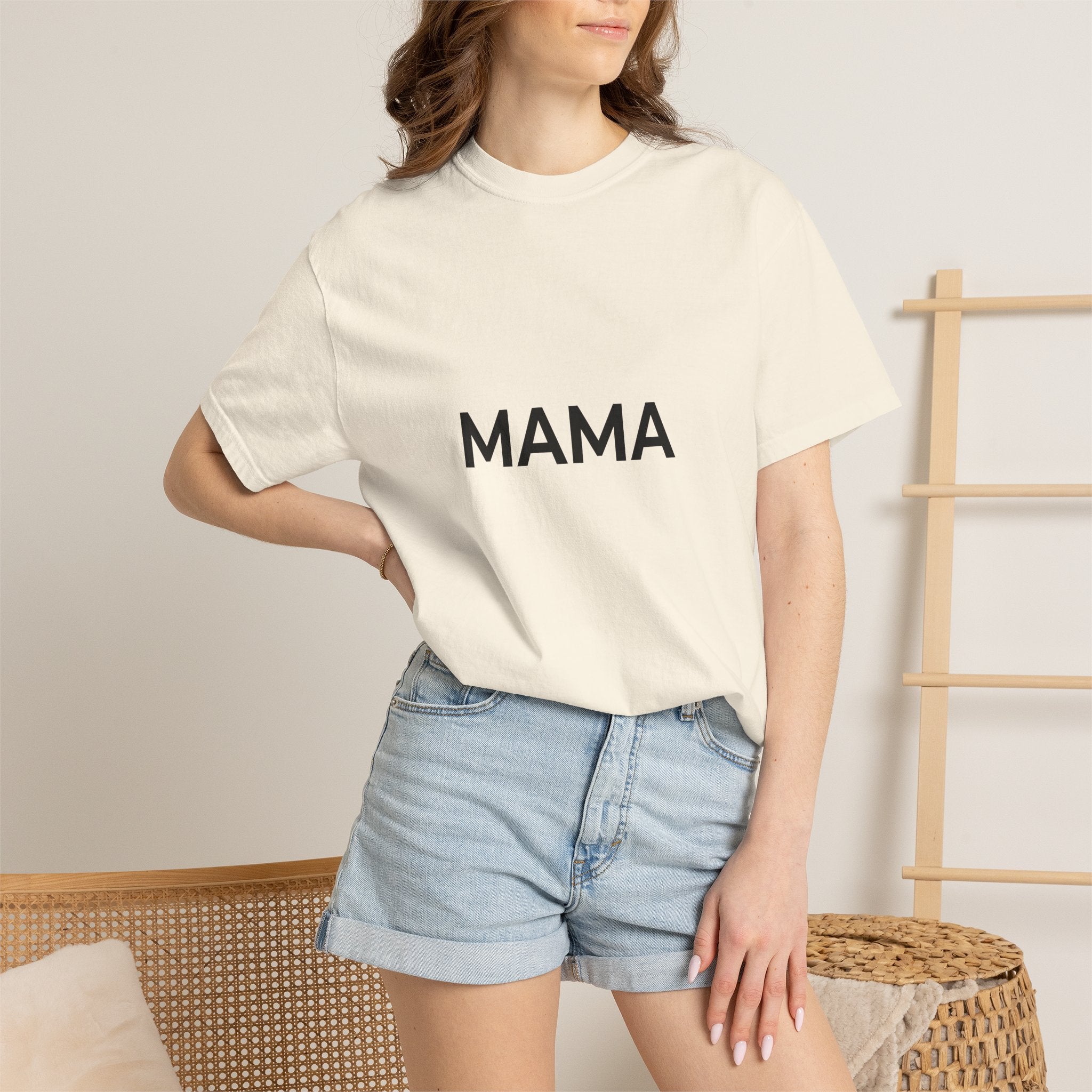 Mama T-Shirt — Minimalist 'MAMA' Graphic Tee for Moms | Mother's Day Gift