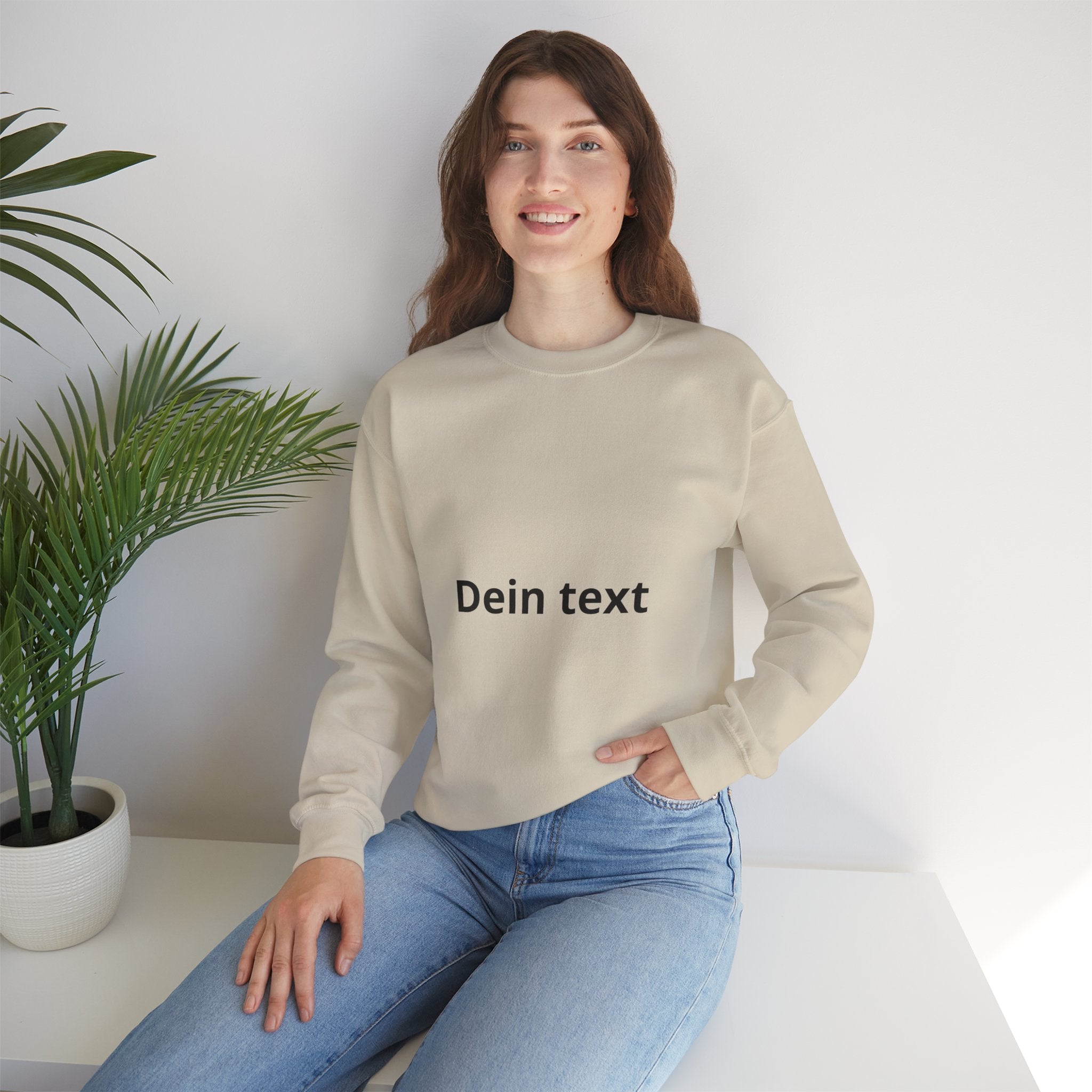 Crewneck Sweatshirt — Minimal Custom "Print it your way" Design