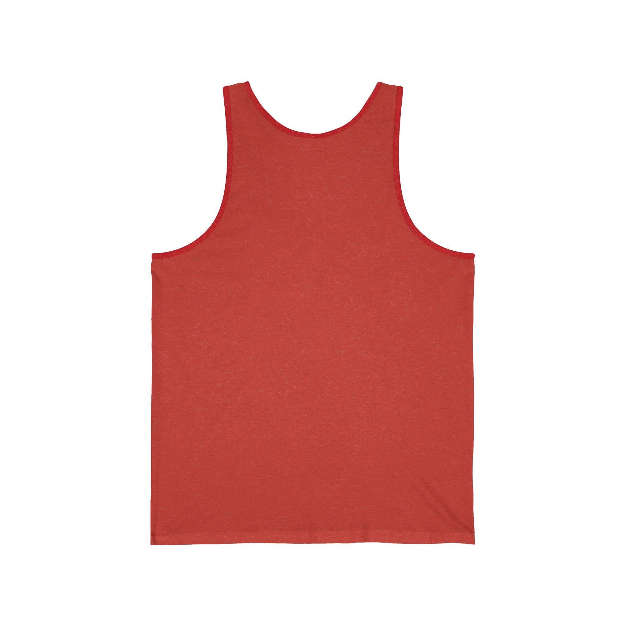 Retro Badge Tank Top — "Dein eigenes Design!" Custom German Vintage Logo Tank