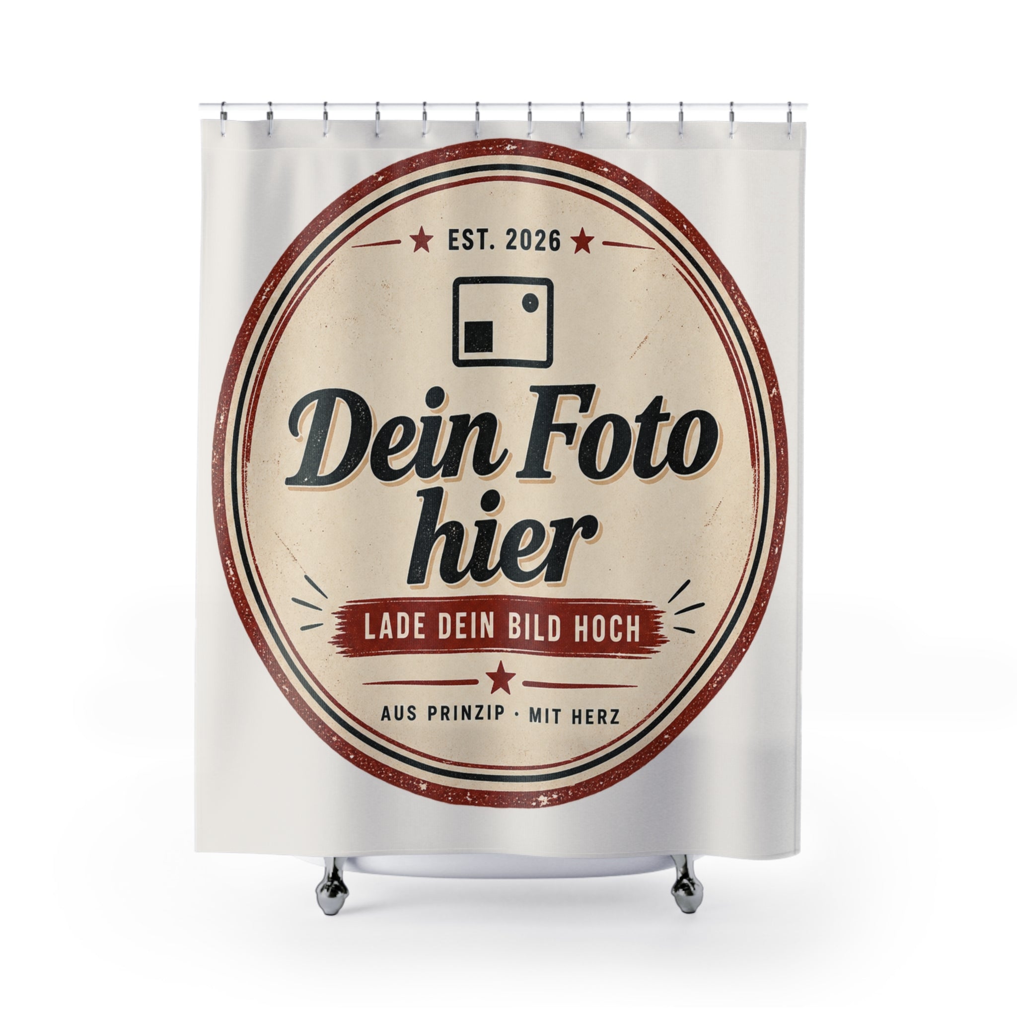 Personalized Shower Curtain – Design with your own photo