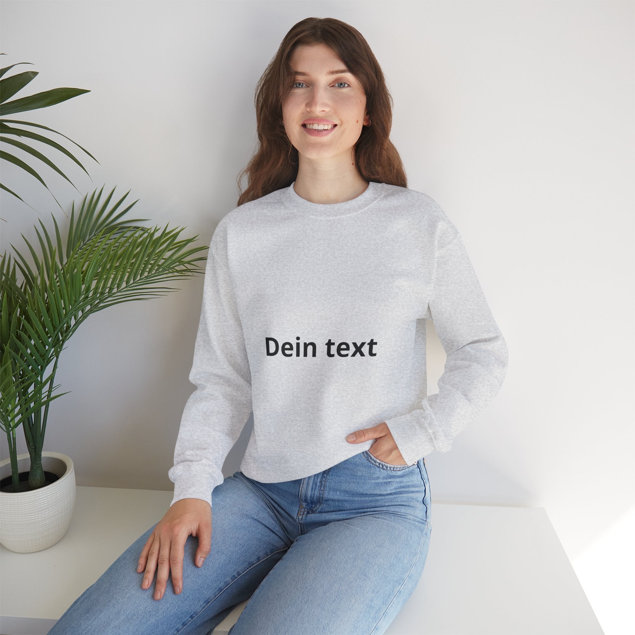 Crewneck Sweatshirt — Minimal Custom "Print it your way" Design