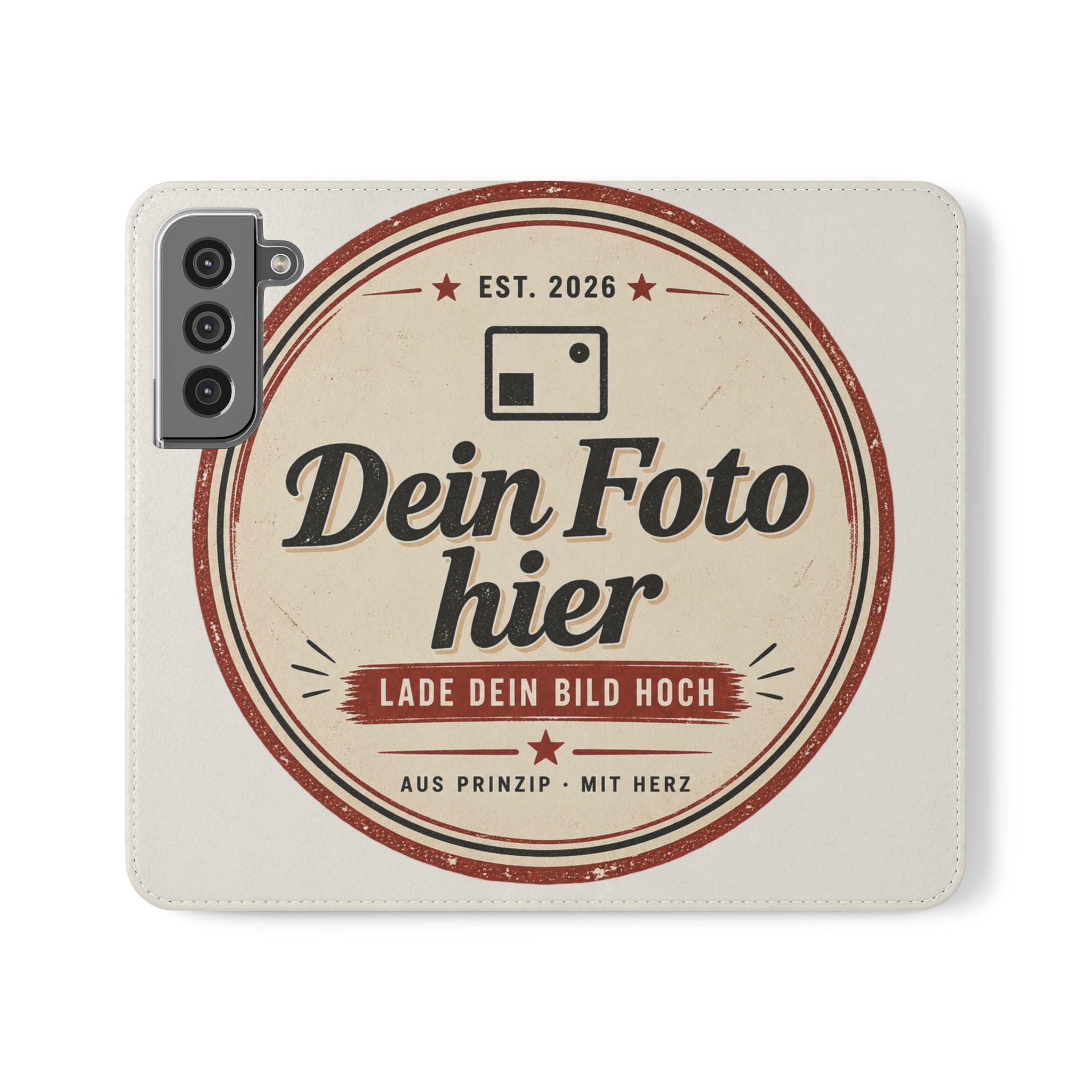 Custom Flip Phone Case with Wallet – iPhone & Samsung Own Design
