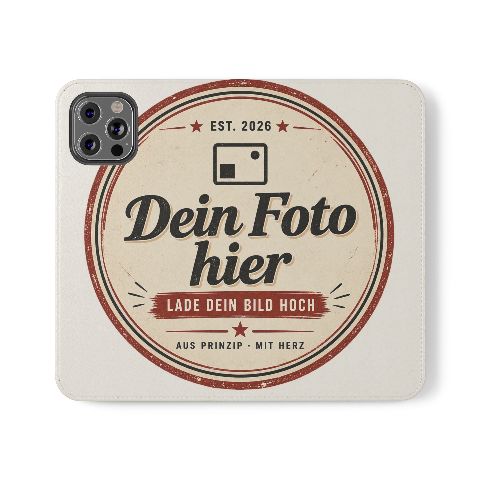 Custom Flip Phone Case with Wallet – iPhone & Samsung Own Design