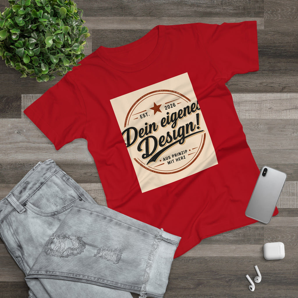 Women’s T-Shirt “Dein eigenes Design!” Vintage Badge Tee