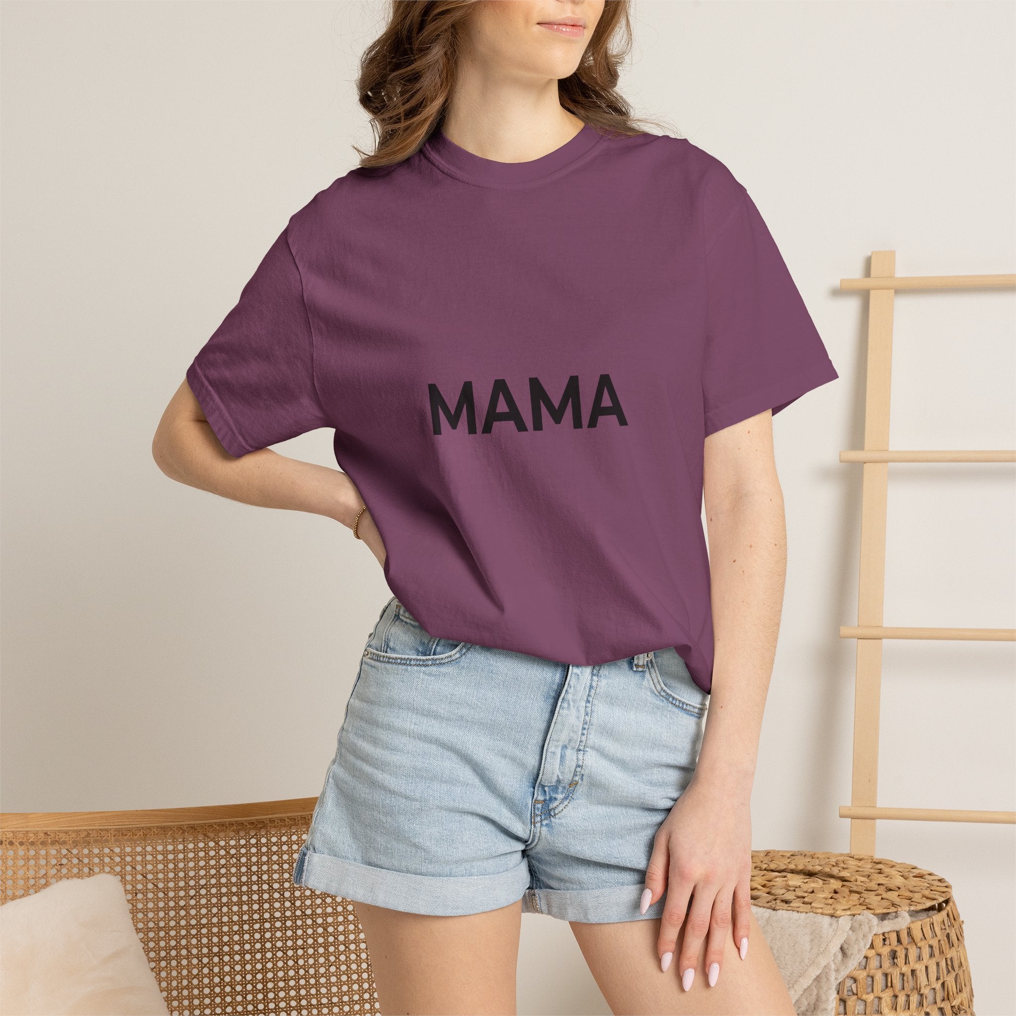 Mama T-Shirt — Minimalist 'MAMA' Graphic Tee for Moms | Mother's Day Gift