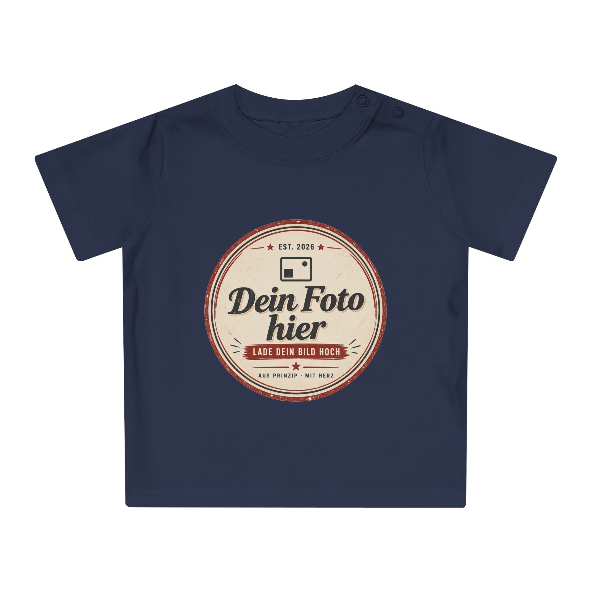 Personalized Baby T-Shirt with Your Own Design – Print Baby Clothes 0–3 Years