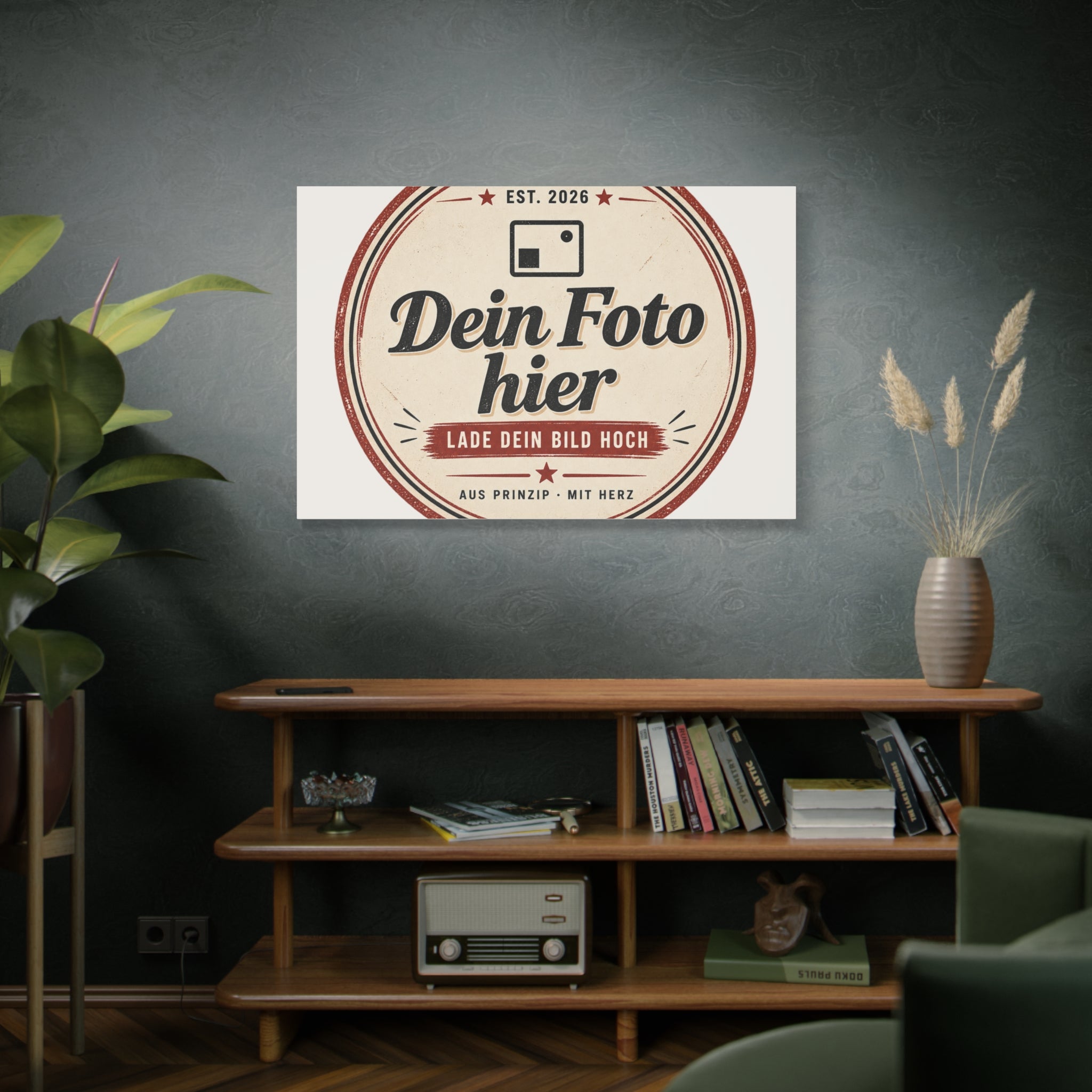 Personalized canvas with photo – Design your own wall art Canvas Print