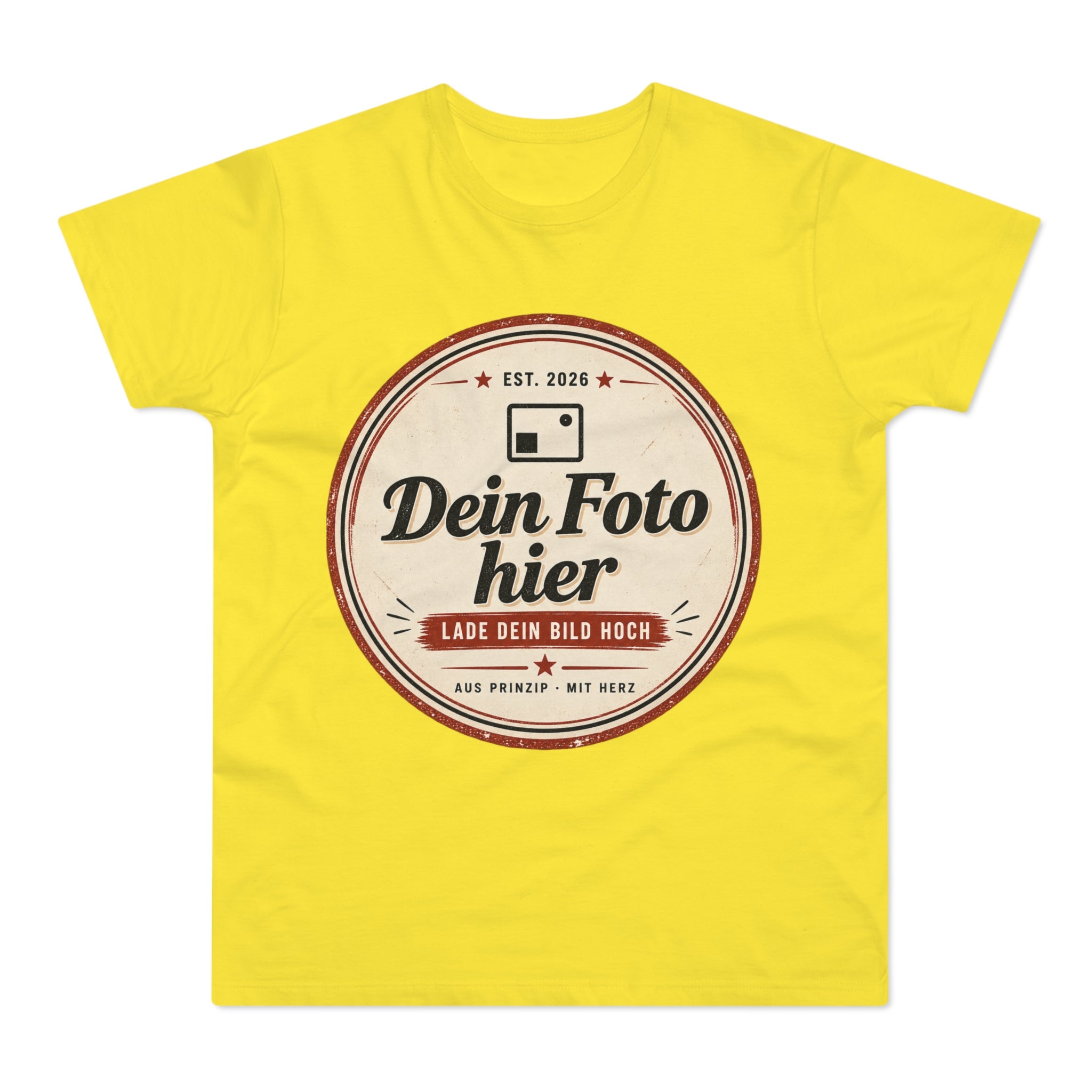 Personalized Men's T-Shirt – Design with your own photo