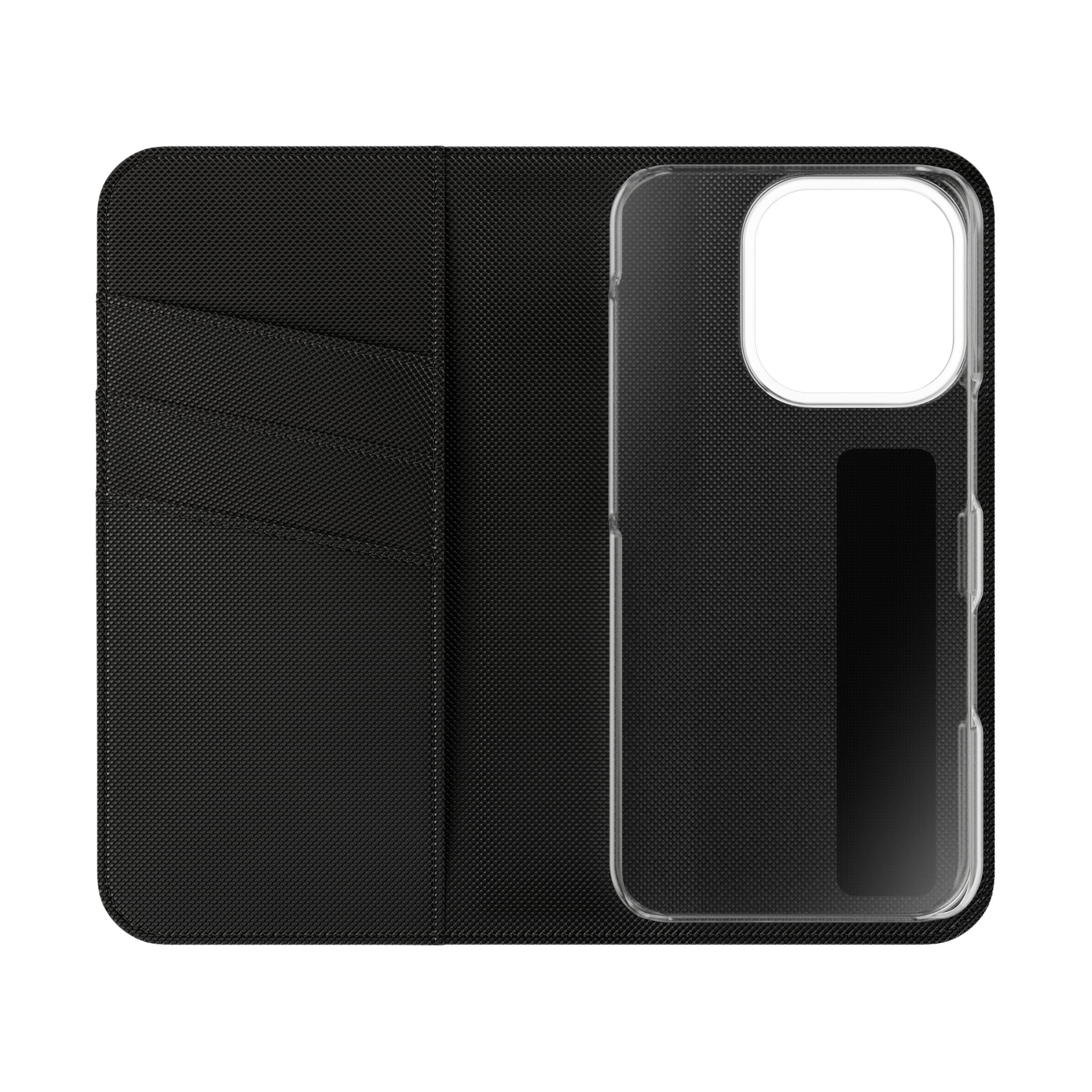 Flip Case Phone Wallet — "Dein eigenes Design!" Vintage Emblem