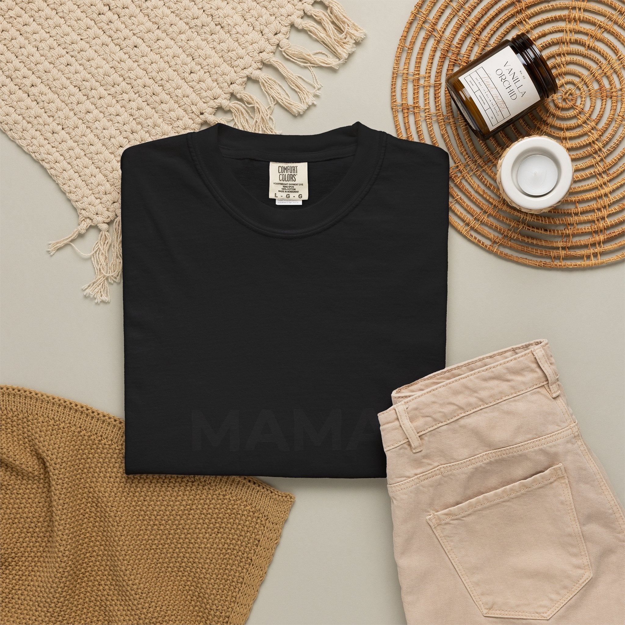 Mama T-Shirt — Minimalist 'MAMA' Graphic Tee for Moms | Mother's Day Gift
