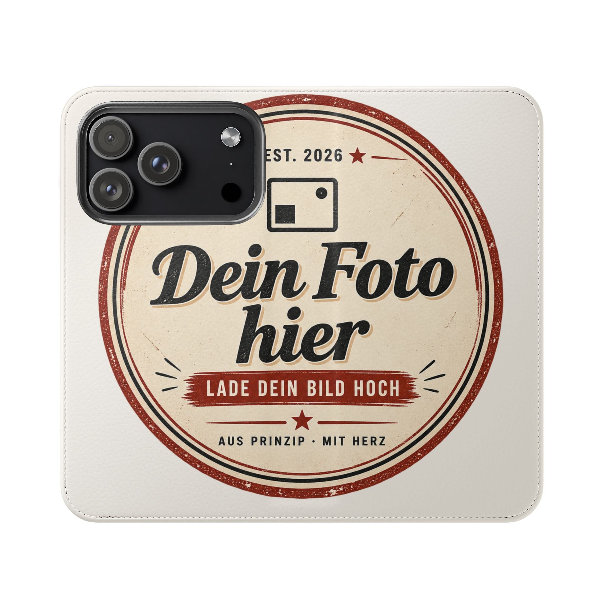 Custom Flip Phone Case with Wallet – iPhone & Samsung Own Design
