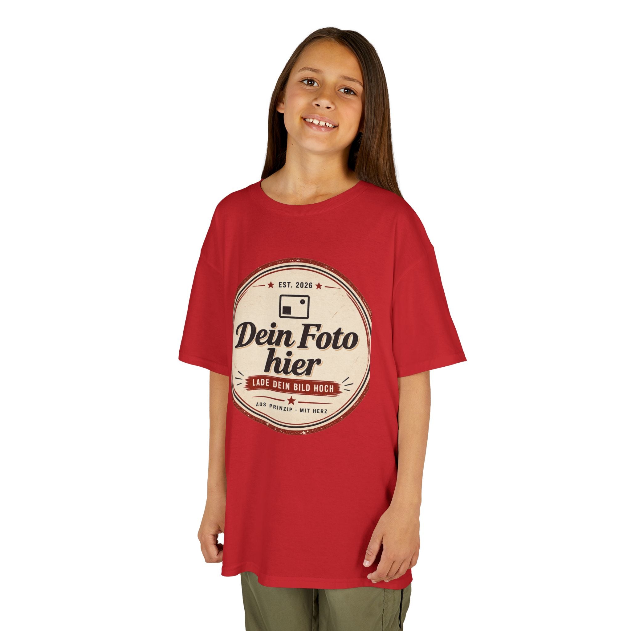 Kids T-Shirt personalized with photo - design and print your own kids' shirt