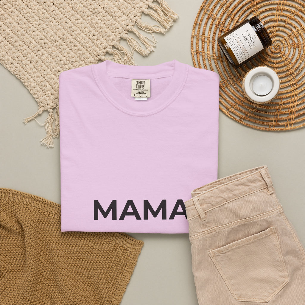 Mama T-Shirt — Minimalist 'MAMA' Graphic Tee for Moms | Mother's Day Gift