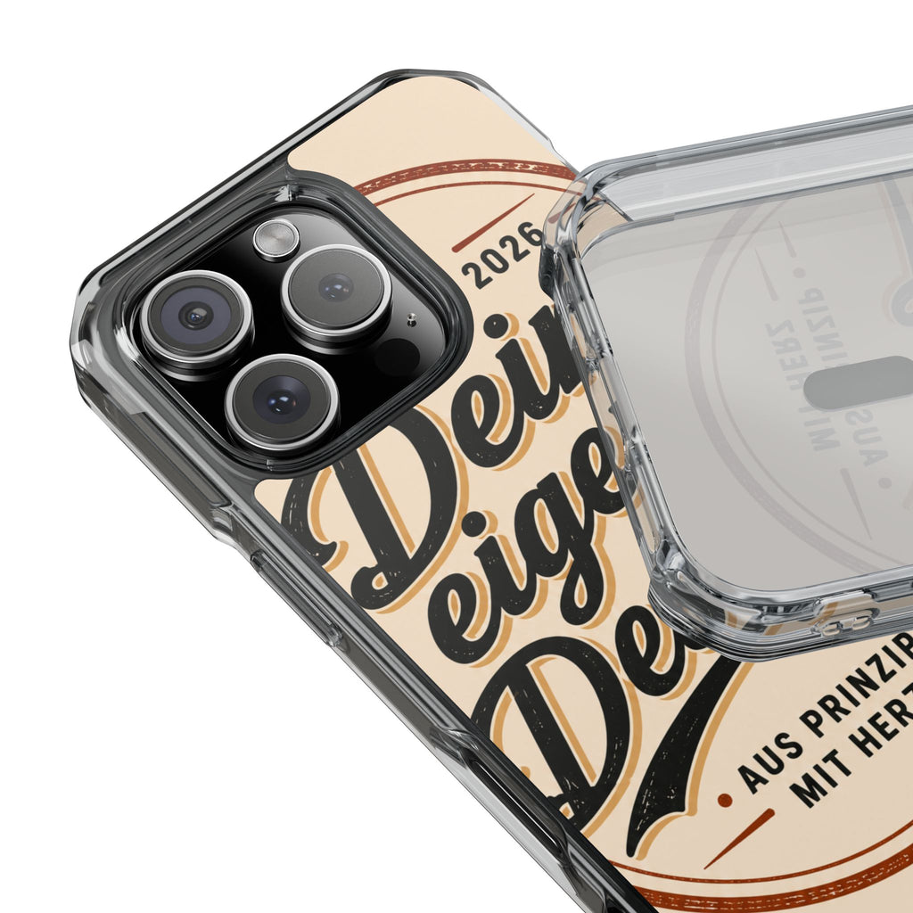 Clear Magnetic Phone Case — Custom Print “Dein eigenes Design”