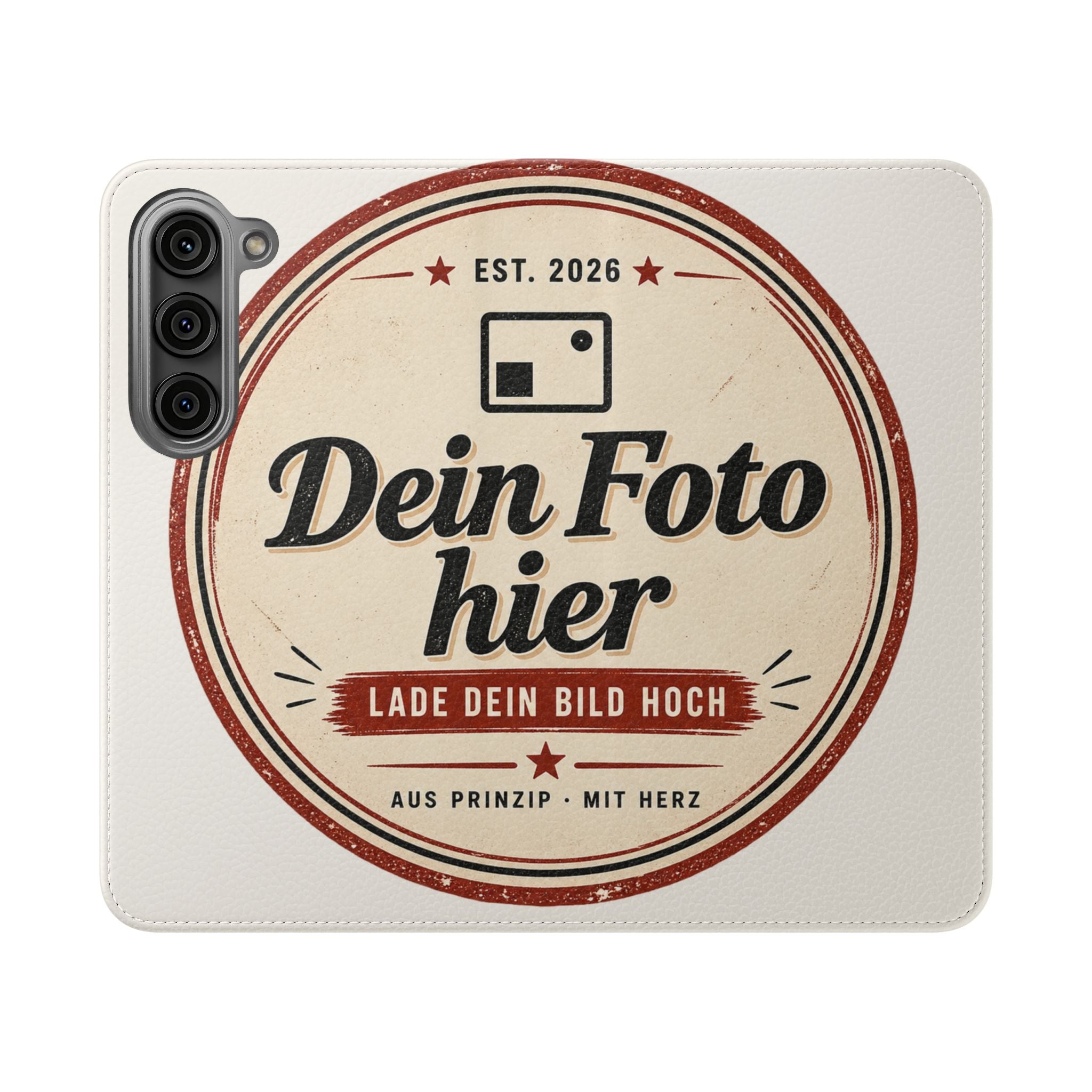 Custom Flip Phone Case with Wallet – iPhone & Samsung Own Design