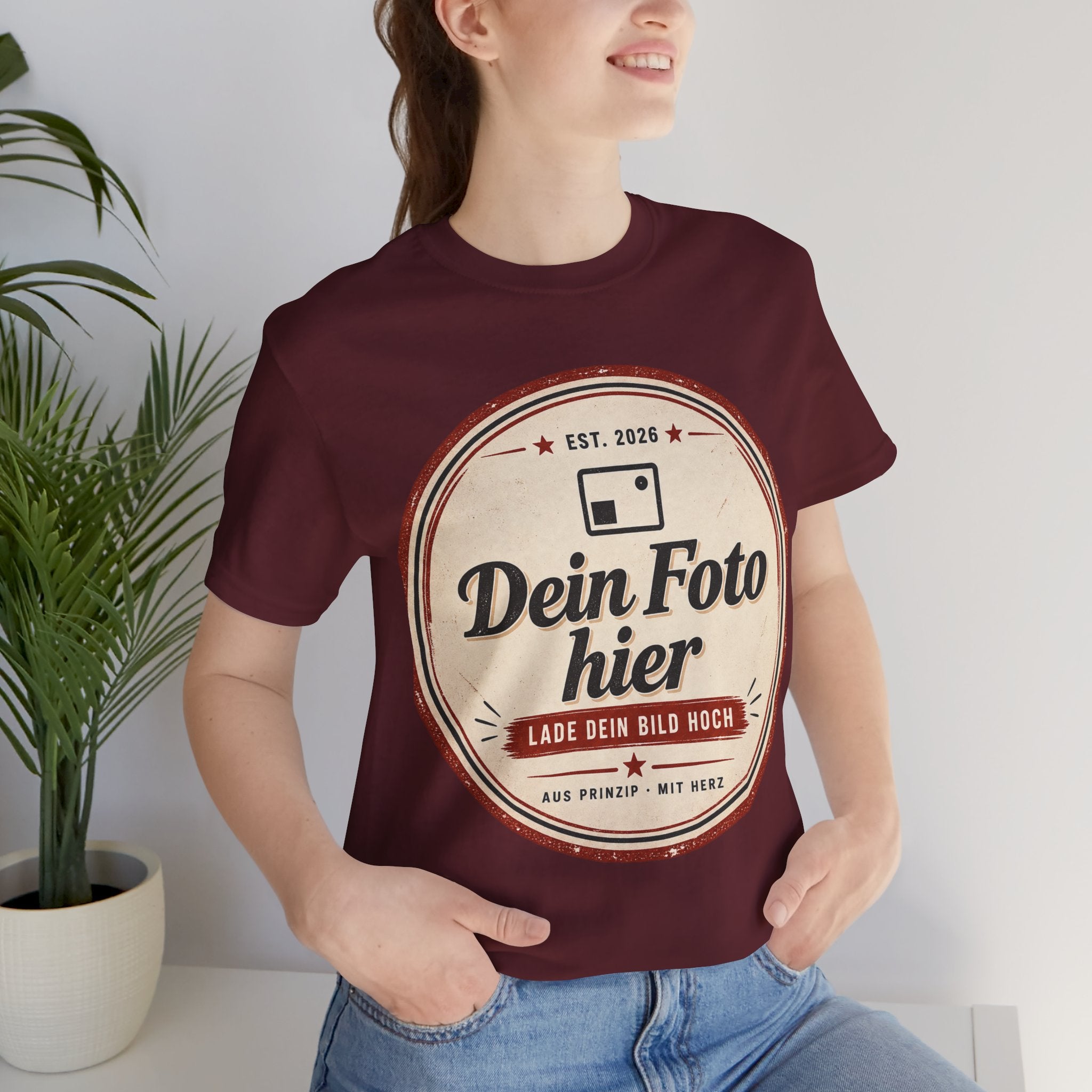 Personalized T-Shirt with Photo – Print Your Own Photo on a Shirt