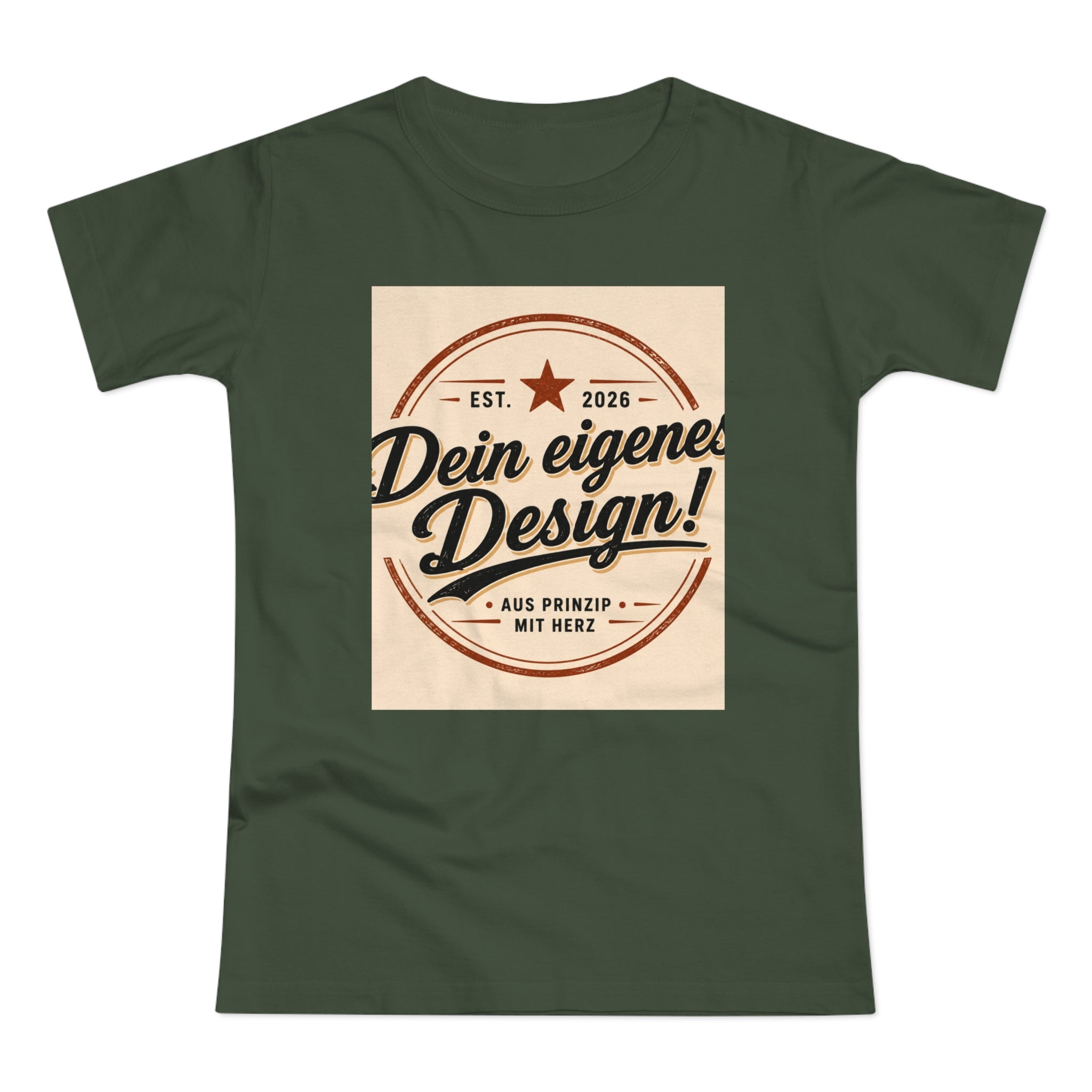 Women’s T-Shirt “Dein eigenes Design!” Vintage Badge Tee