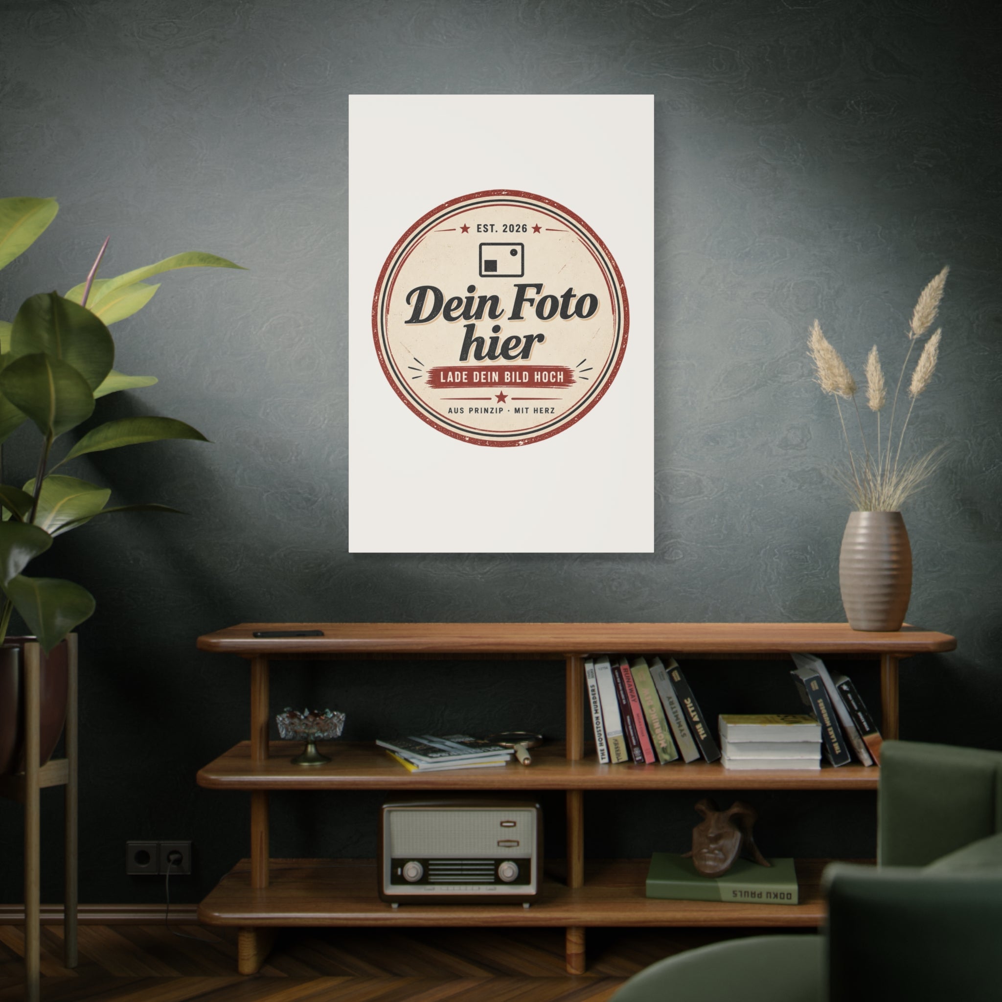 Personalized canvas with photo – Design your own wall art Canvas Print
