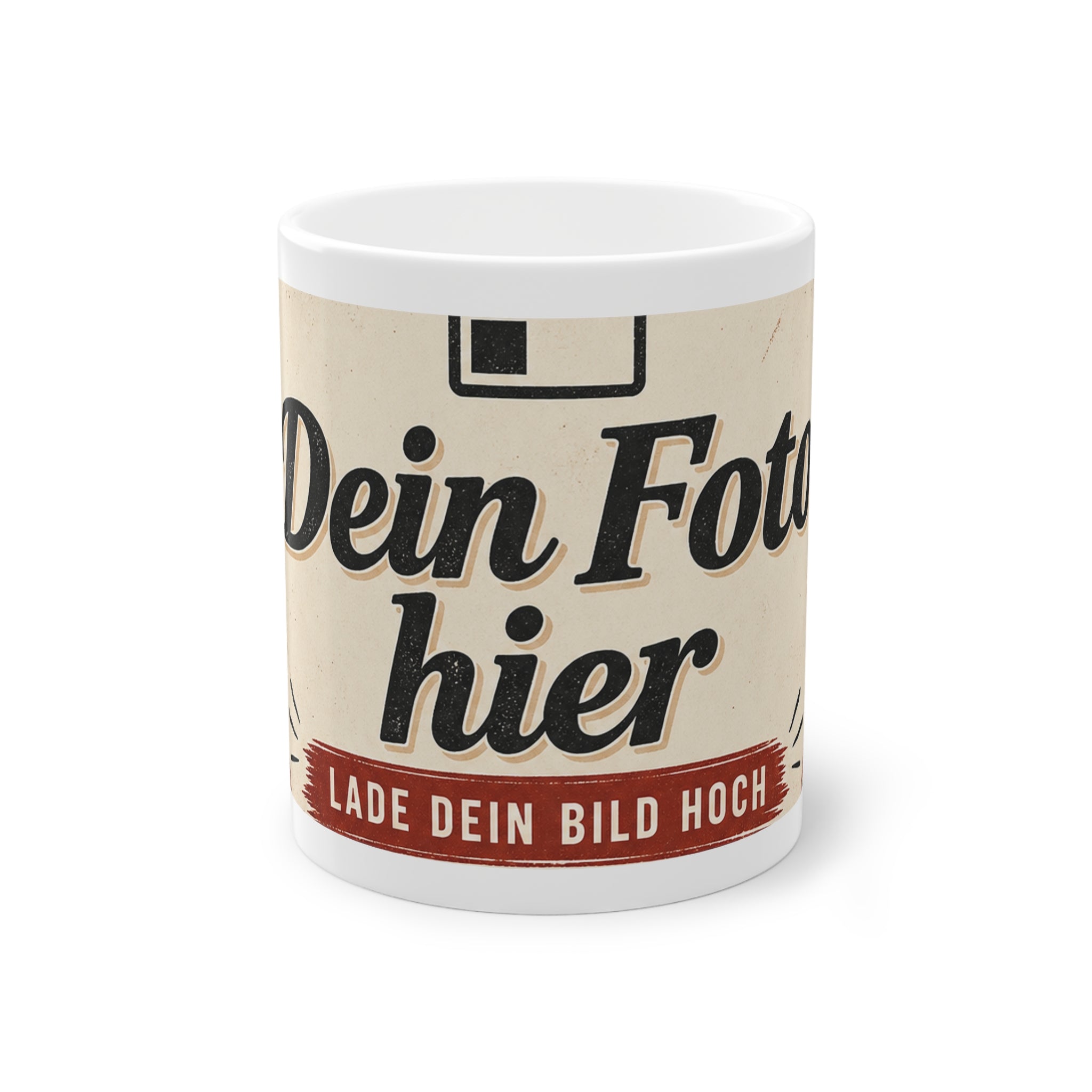 Personalized Coffee Mug with Photo – Design Your Own 11oz White Mug