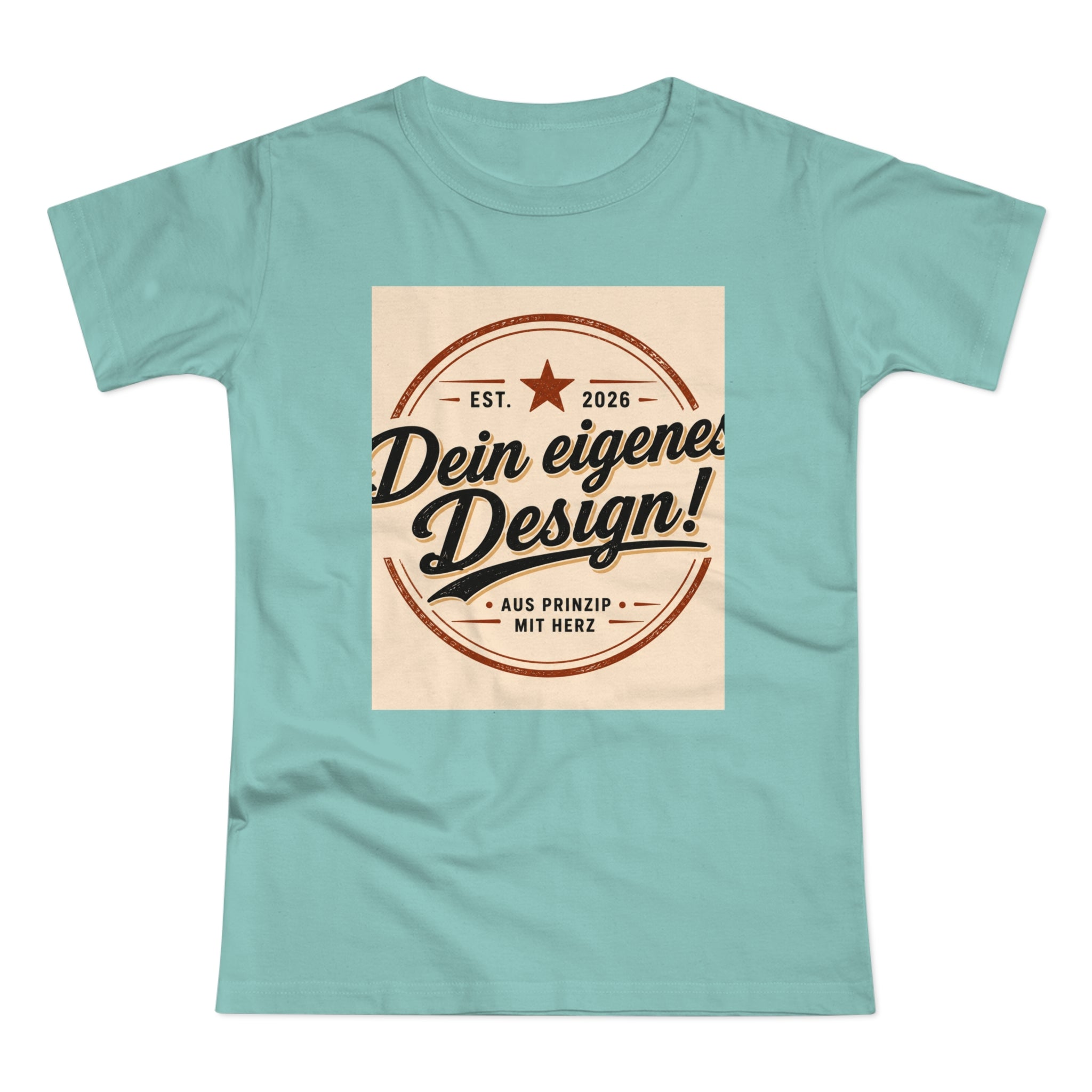 Women’s T-Shirt “Dein eigenes Design!” Vintage Badge Tee