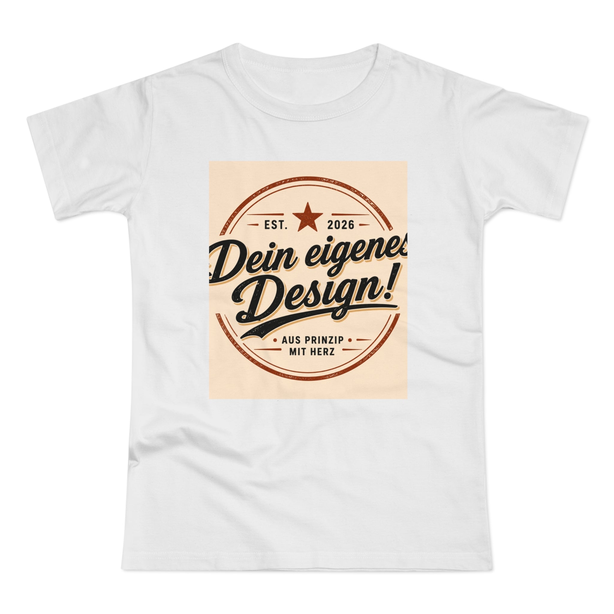 Women’s T-Shirt “Dein eigenes Design!” Vintage Badge Tee