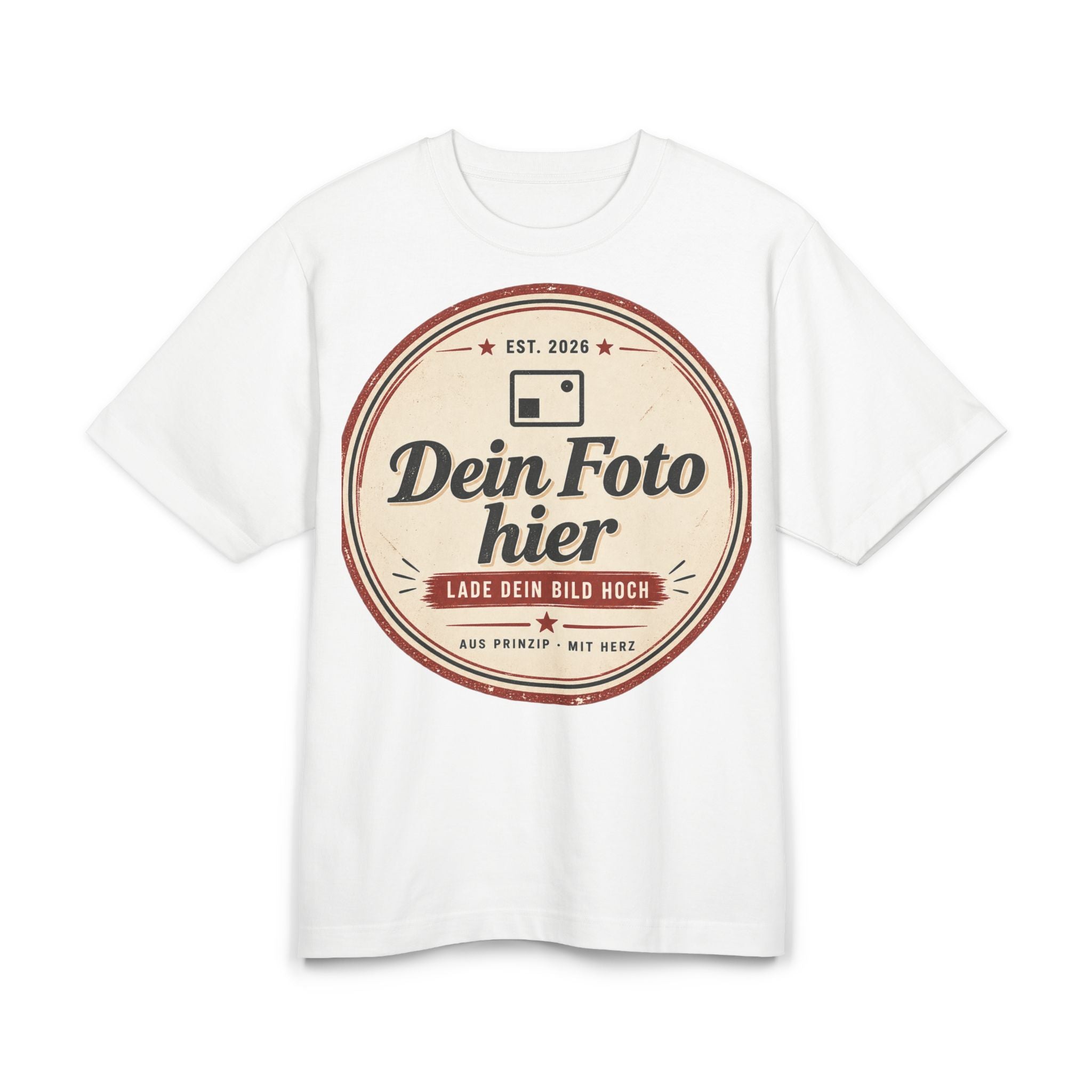 T-shirt personalized with logo - Have your own photo & design printed
