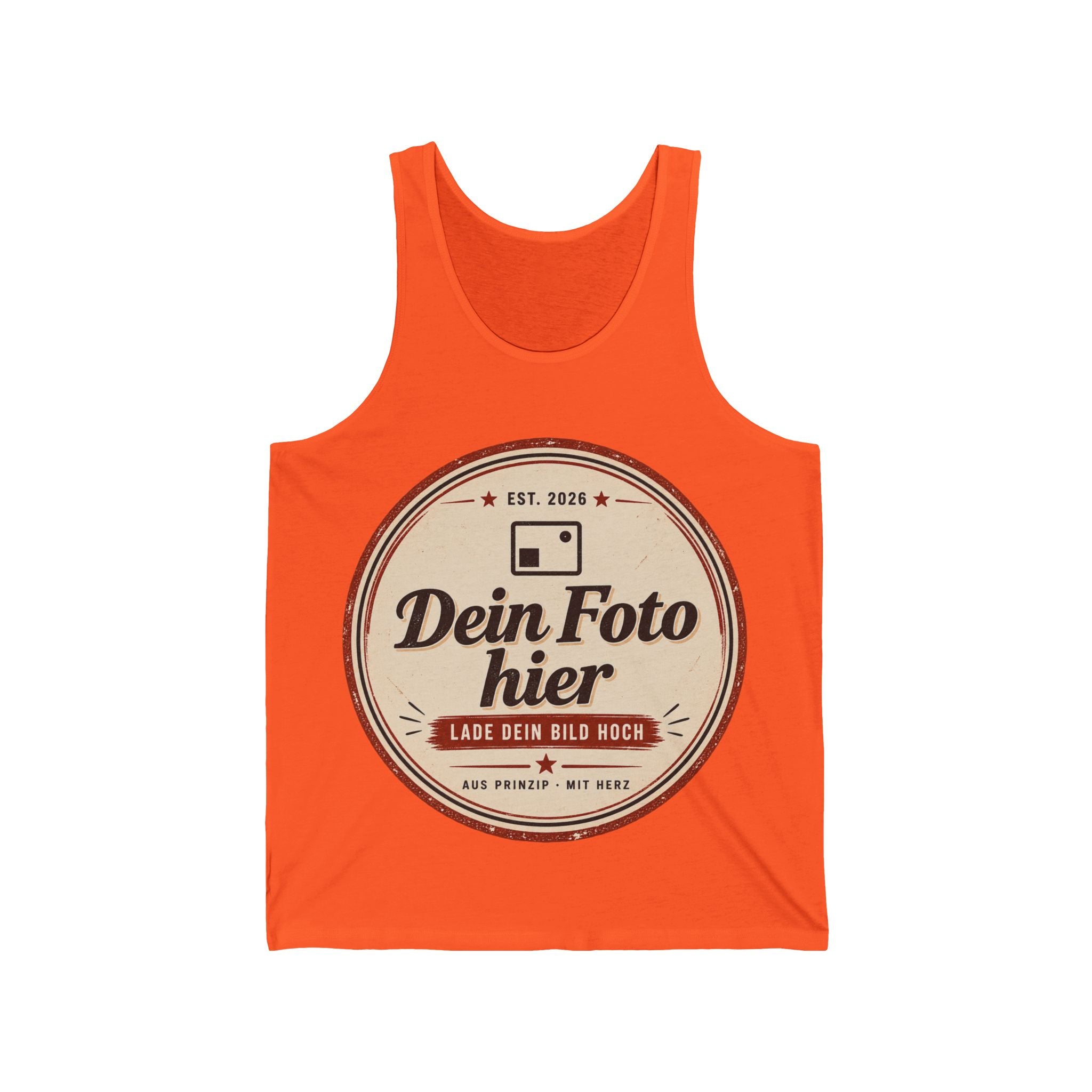 Personalized Tank Top - Design with your own photo