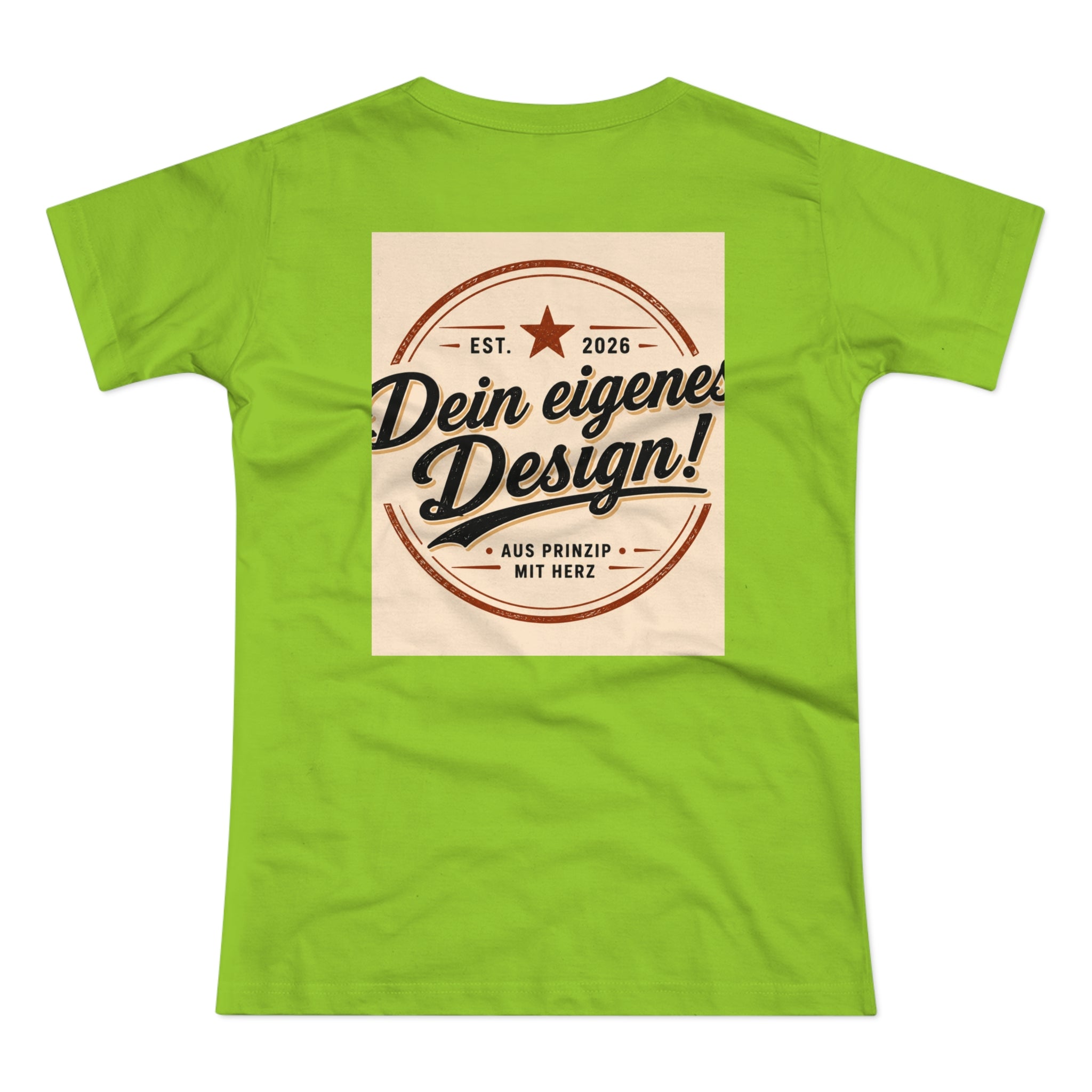 Women’s T-Shirt “Dein eigenes Design!” Vintage Badge Tee