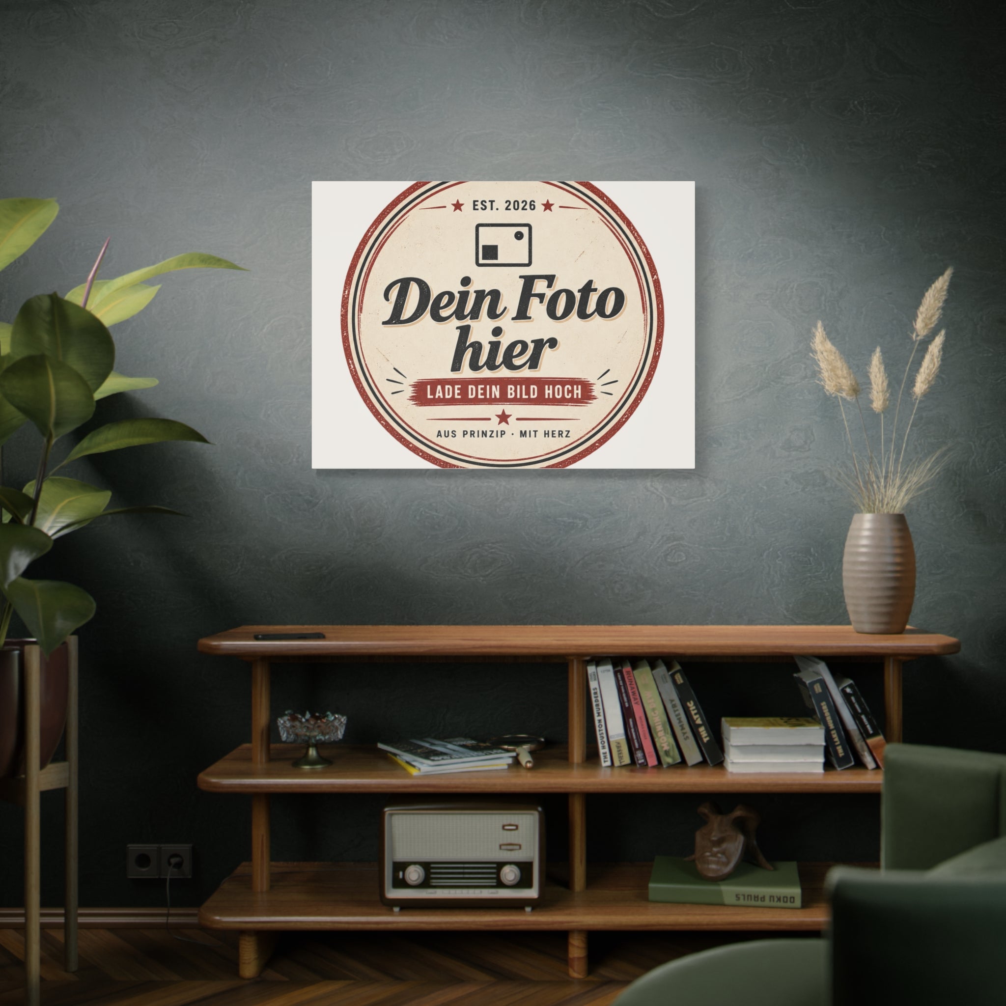 Personalized canvas with photo – Design your own wall art Canvas Print
