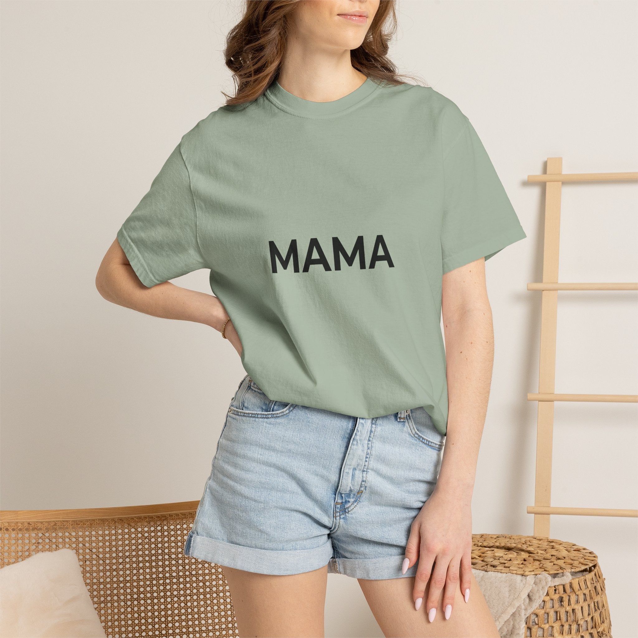 Mama T-Shirt — Minimalist 'MAMA' Graphic Tee for Moms | Mother's Day Gift