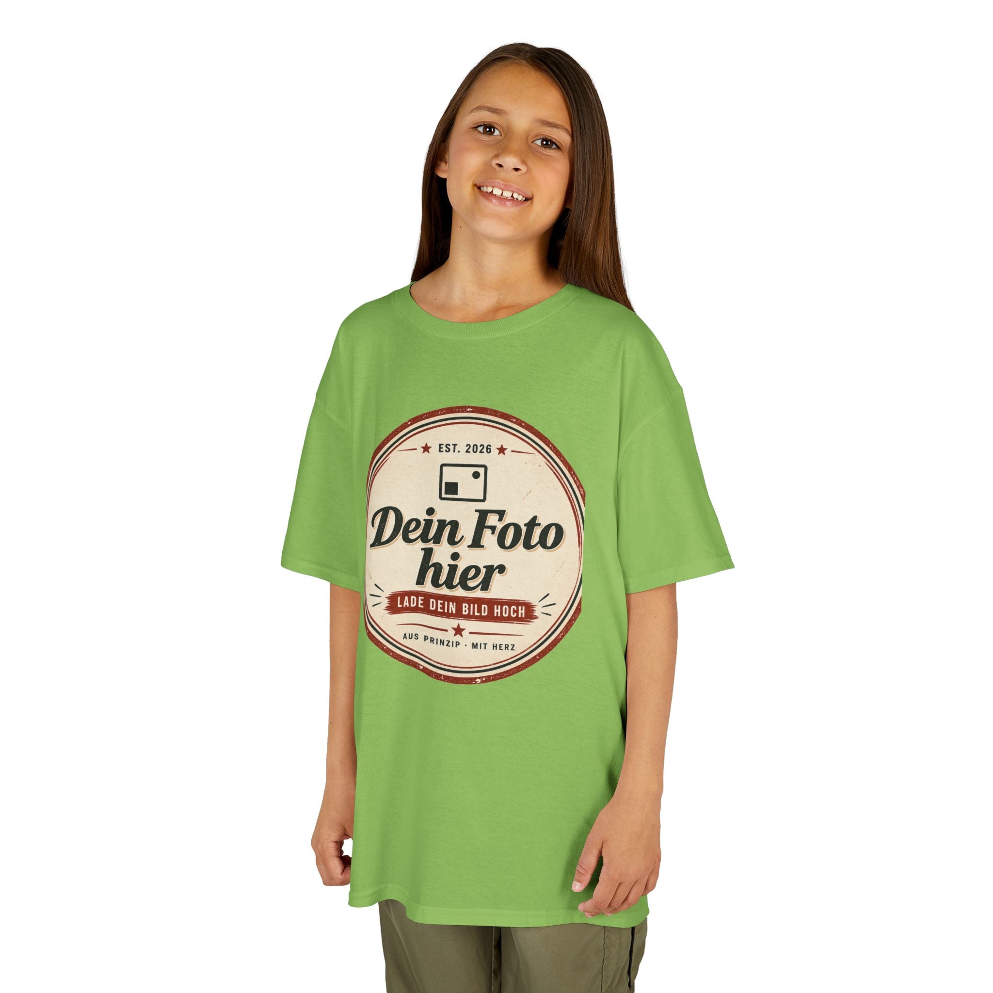 Kids T-Shirt personalized with photo - design and print your own kids' shirt
