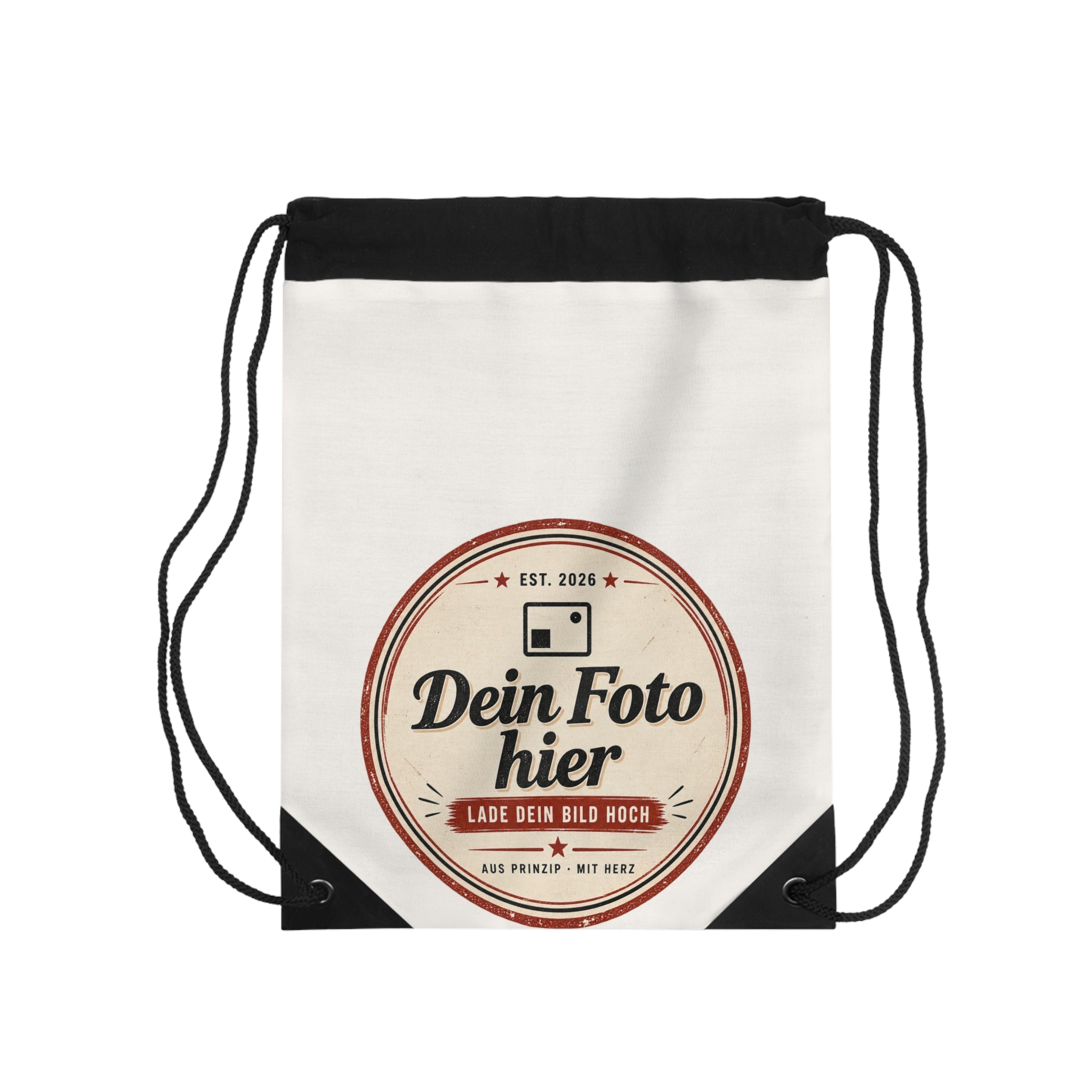 Personalized Drawstring Bag - Design with your own photo