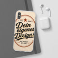 Phone Case — "Dein eigenes Design" Vintage Script Personalized Protective Case