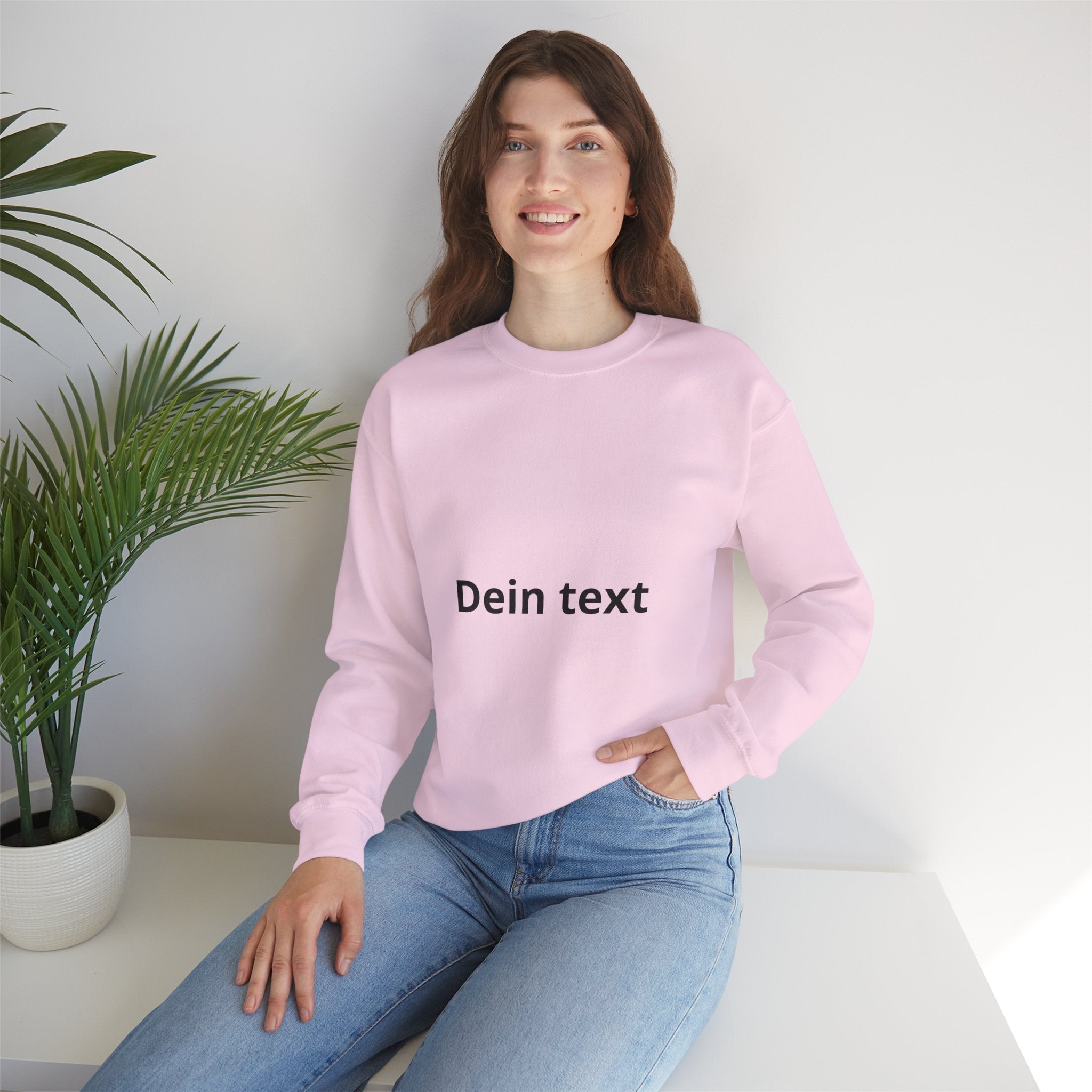 Crewneck Sweatshirt — Minimal Custom "Print it your way" Design