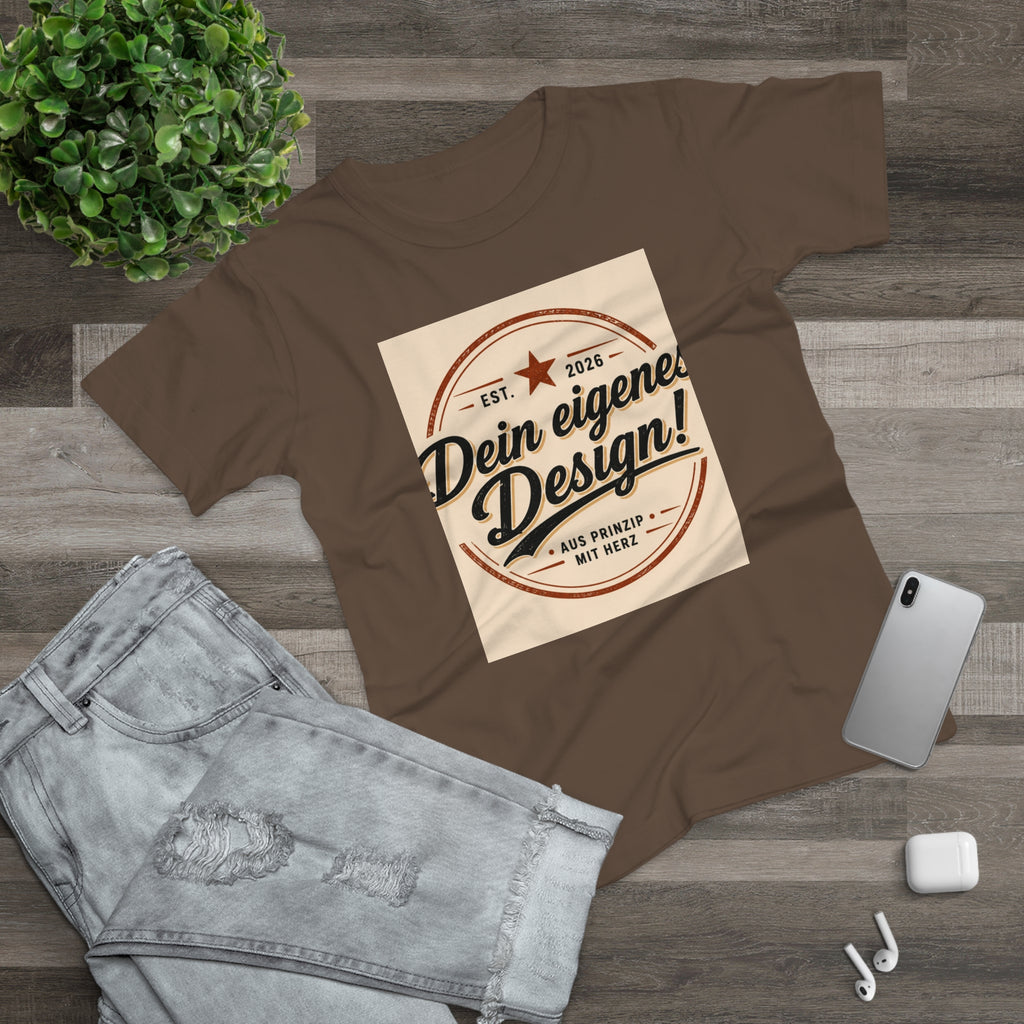 Women’s T-Shirt “Dein eigenes Design!” Vintage Badge Tee