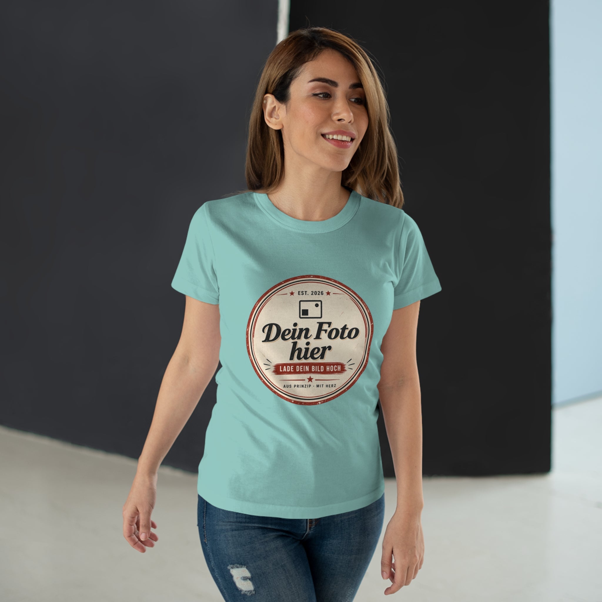Women's T-Shirt personalized with photo – Design your own women's shirt