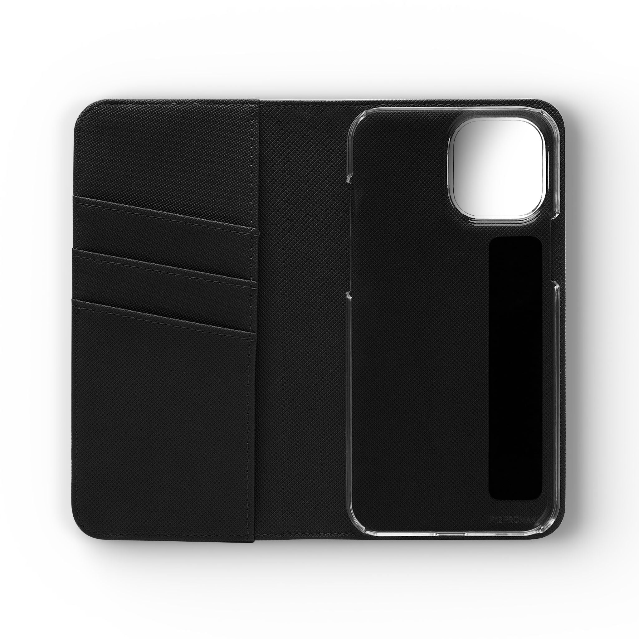 Flip Case Phone Wallet — "Dein eigenes Design!" Vintage Emblem